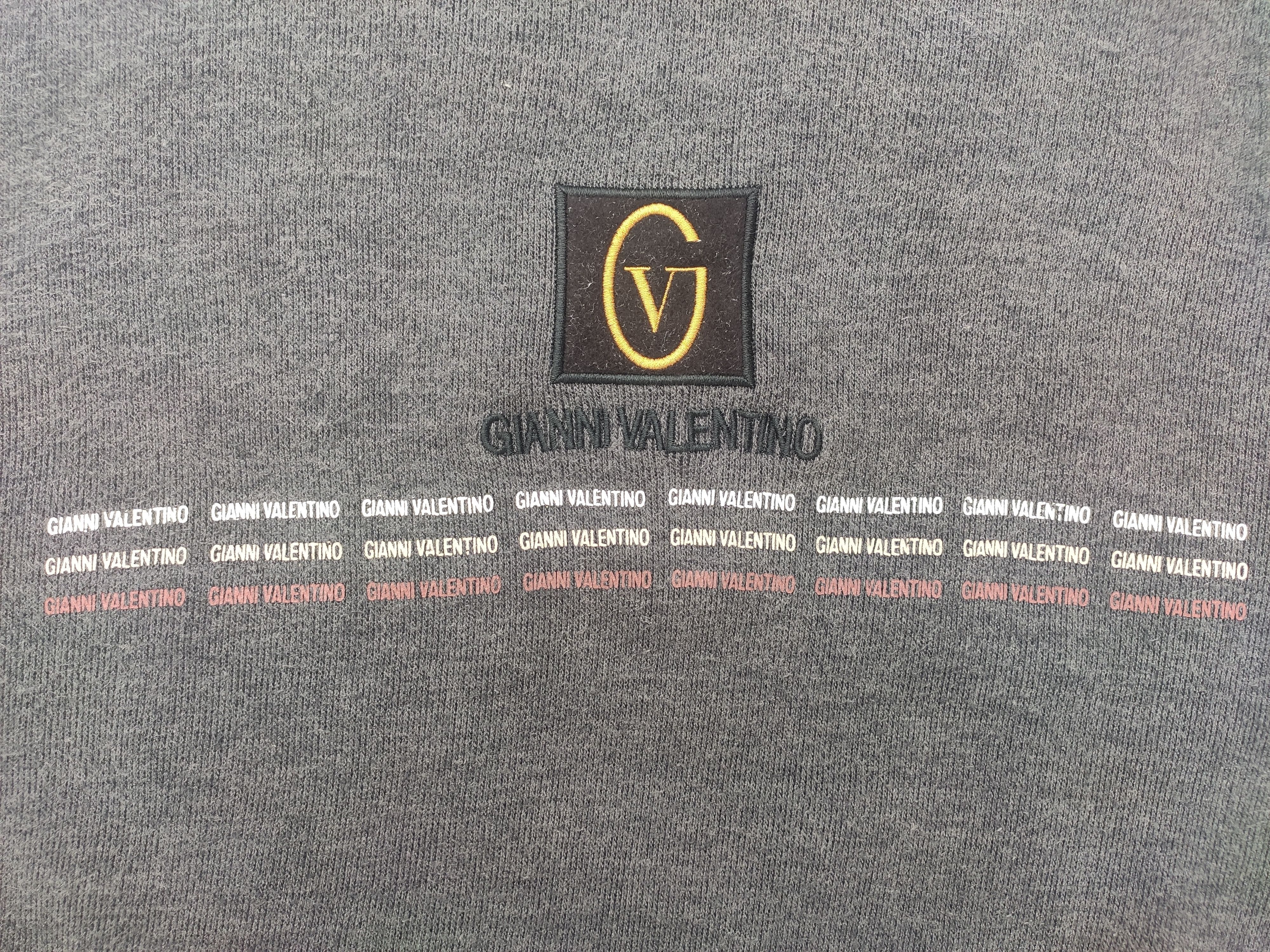 Gianni Valentino × Valentino GIANNI VALENTINO Embroidery Center Printed Sweatshirt Size US M / EU 48-50 / 2 - 3 Thumbnail