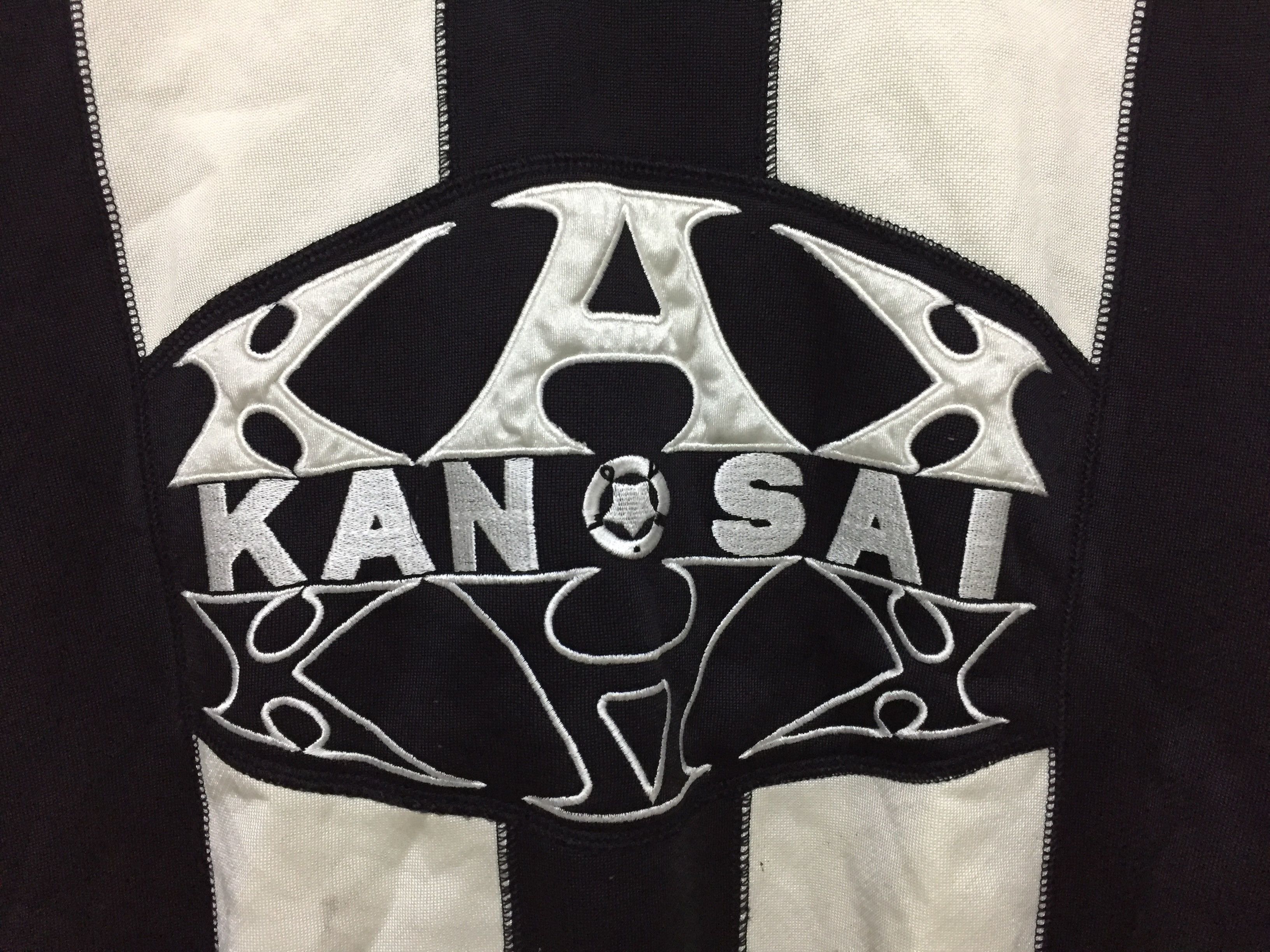 Kansai Yamamoto 80's KANSAI 02 Big Stripe Sweatshirt Size US S / EU 44-46 / 1 - 5 Thumbnail