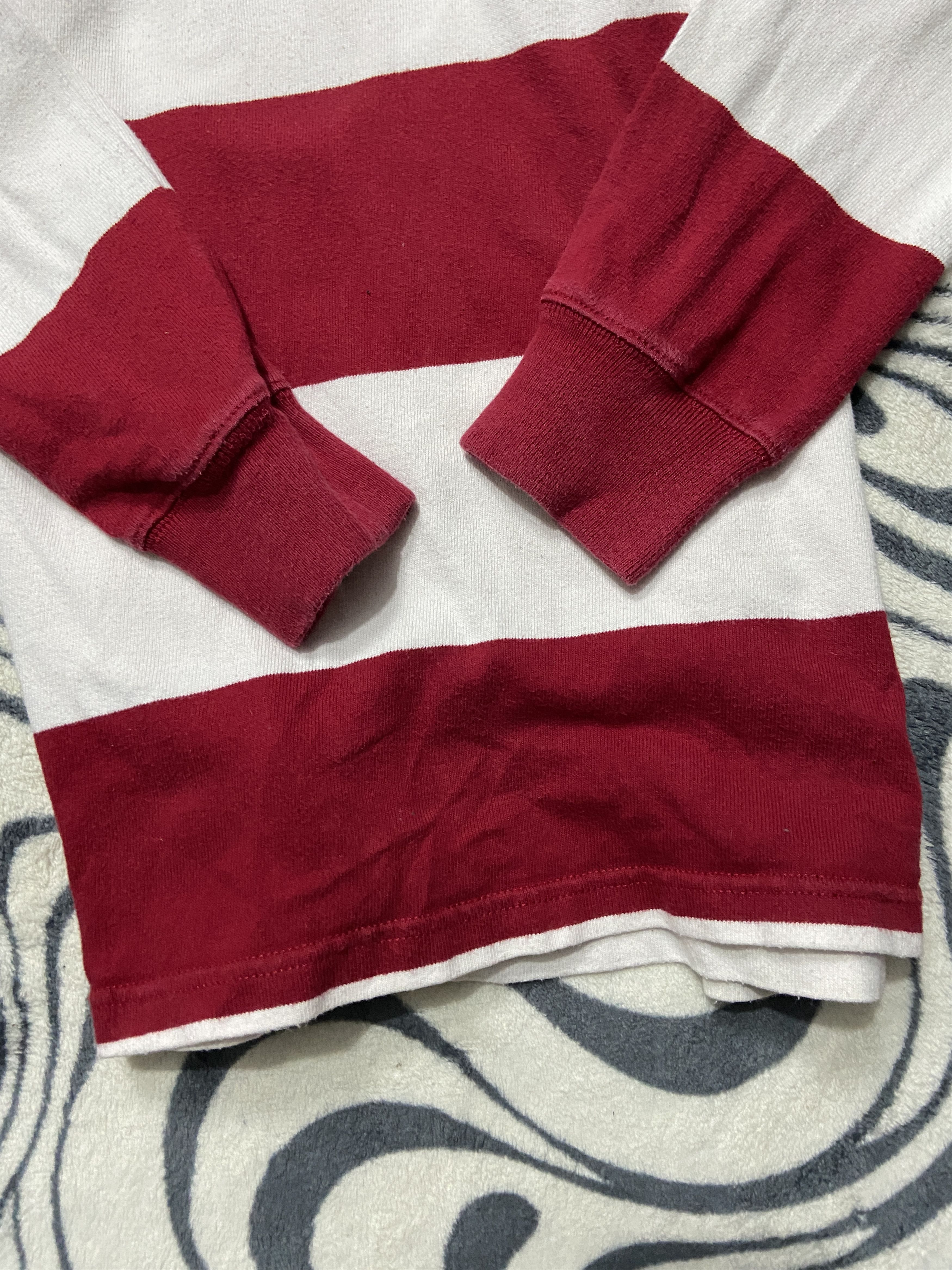 Tommy Hilfiger Tommy Hilfiger Vintage Mens Rugby Long Sleeve Polo Shirt Size US M / EU 48-50 / 2 - 3 Thumbnail