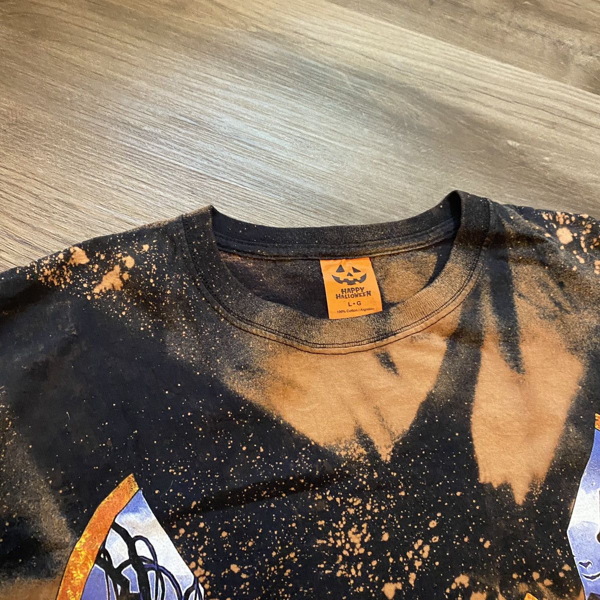 Band Tees × Vintage Vintage Halloween All Over Print Tee Shirt Size US L / EU 52-54 / 3 - 2 Thumbnail