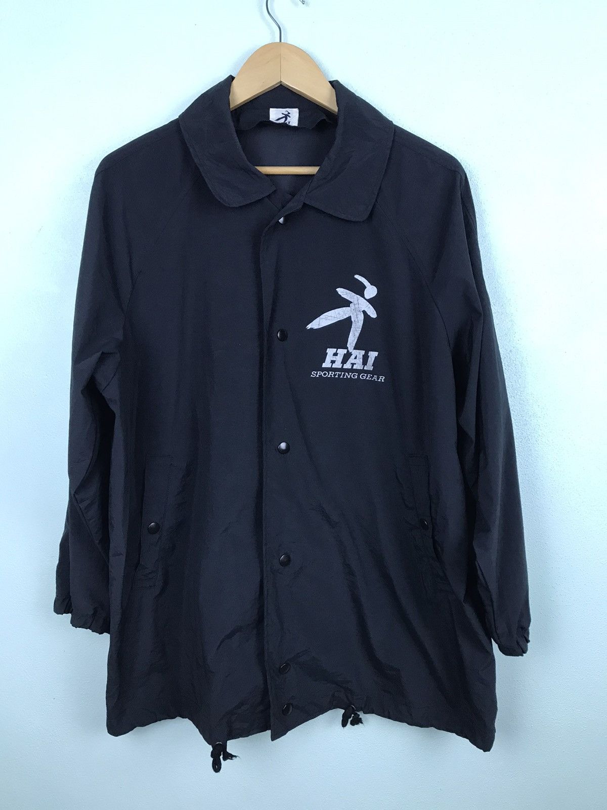 image of Issey Miyake Hai Sporting Gear By Issey Coach Jacket -Az01/gh in Black, Men's (Size Large)