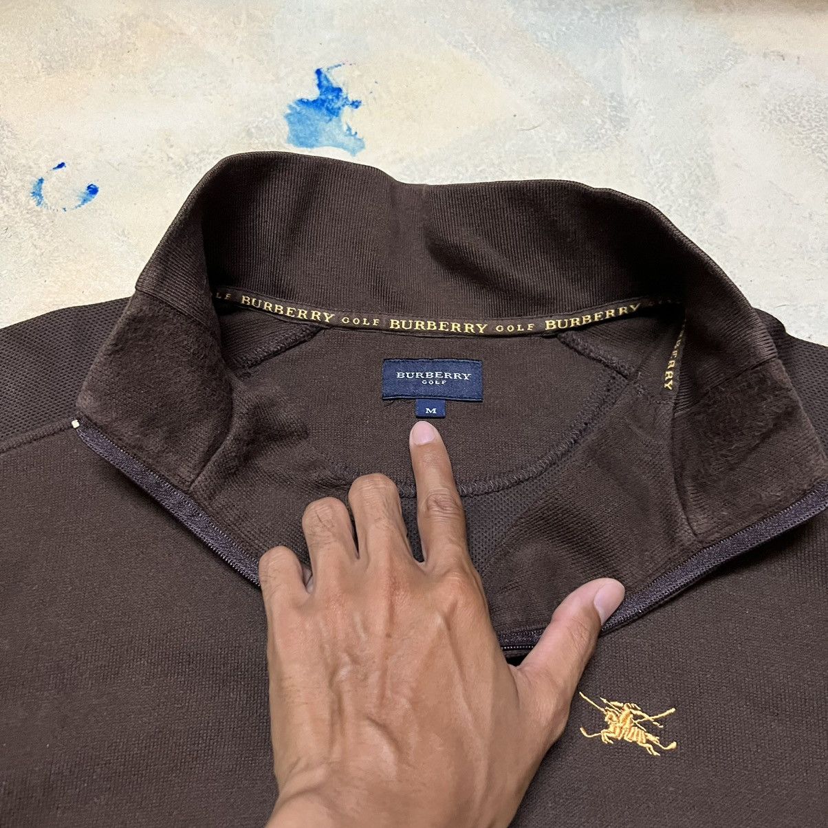 Burberry Burberry Golf Half Zipper Sweater Size US M / EU 48-50 / 2 - 6 Thumbnail