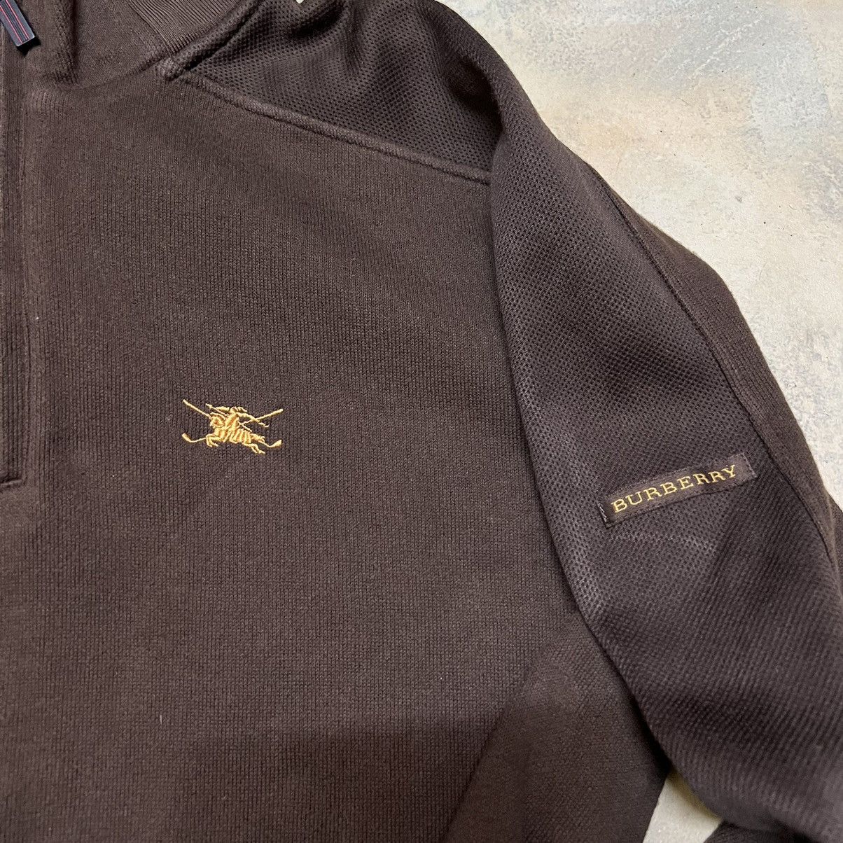 Burberry Burberry Golf Half Zipper Sweater Size US M / EU 48-50 / 2 - 13 Thumbnail