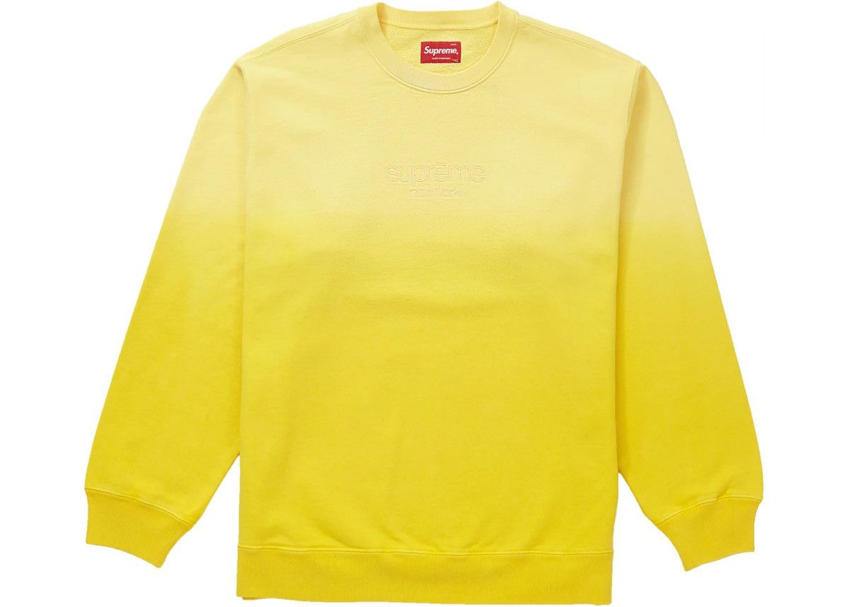 Supreme Dipped Crewneck Green