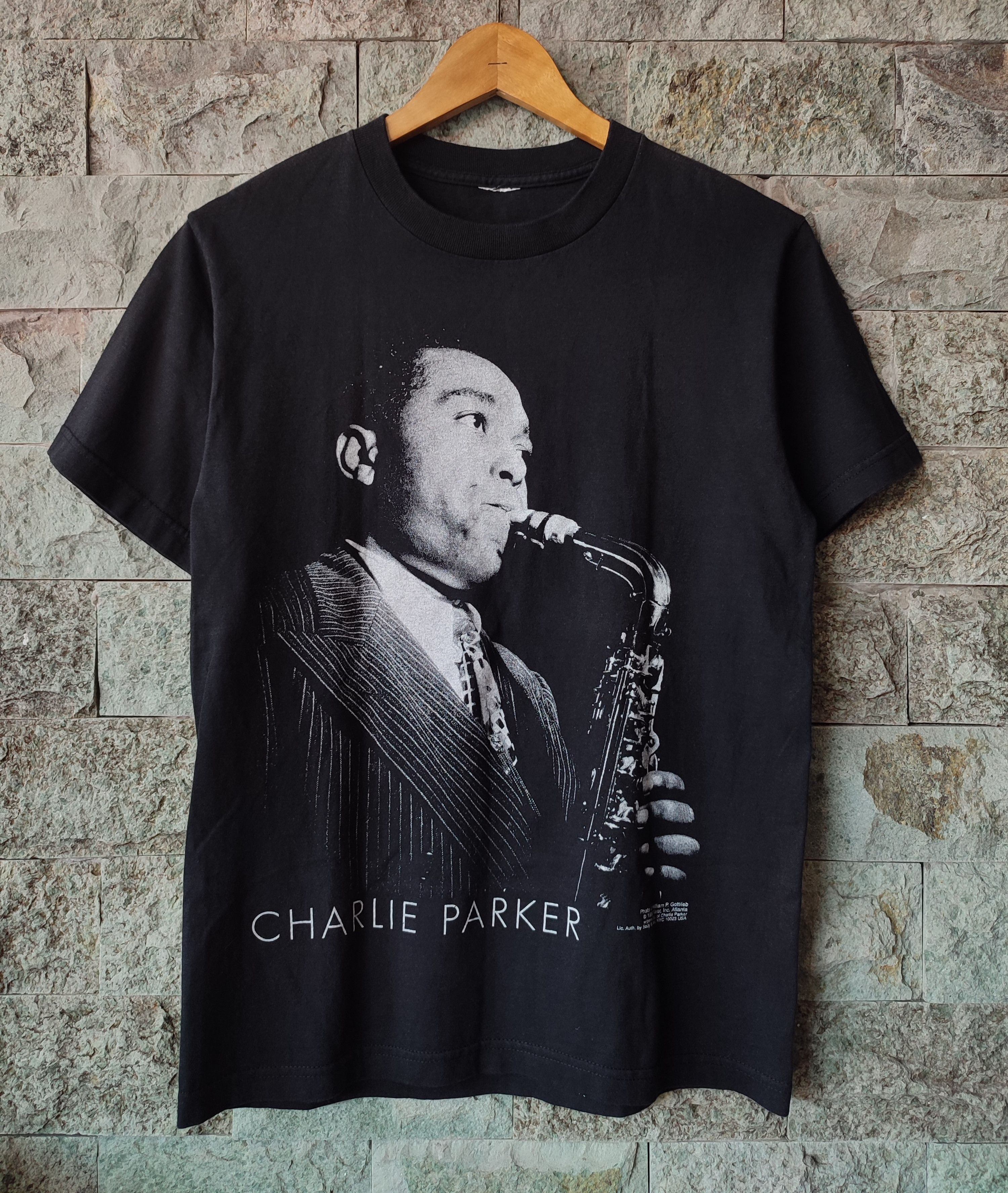 90s ビンテージ チャーリーパーカー Tシャツ JAZZ T 野村訓市 ジャズ 90s ビンテージ チャーリーパーカー Tシャツ JAZZ T 野村訓市 ジャズ