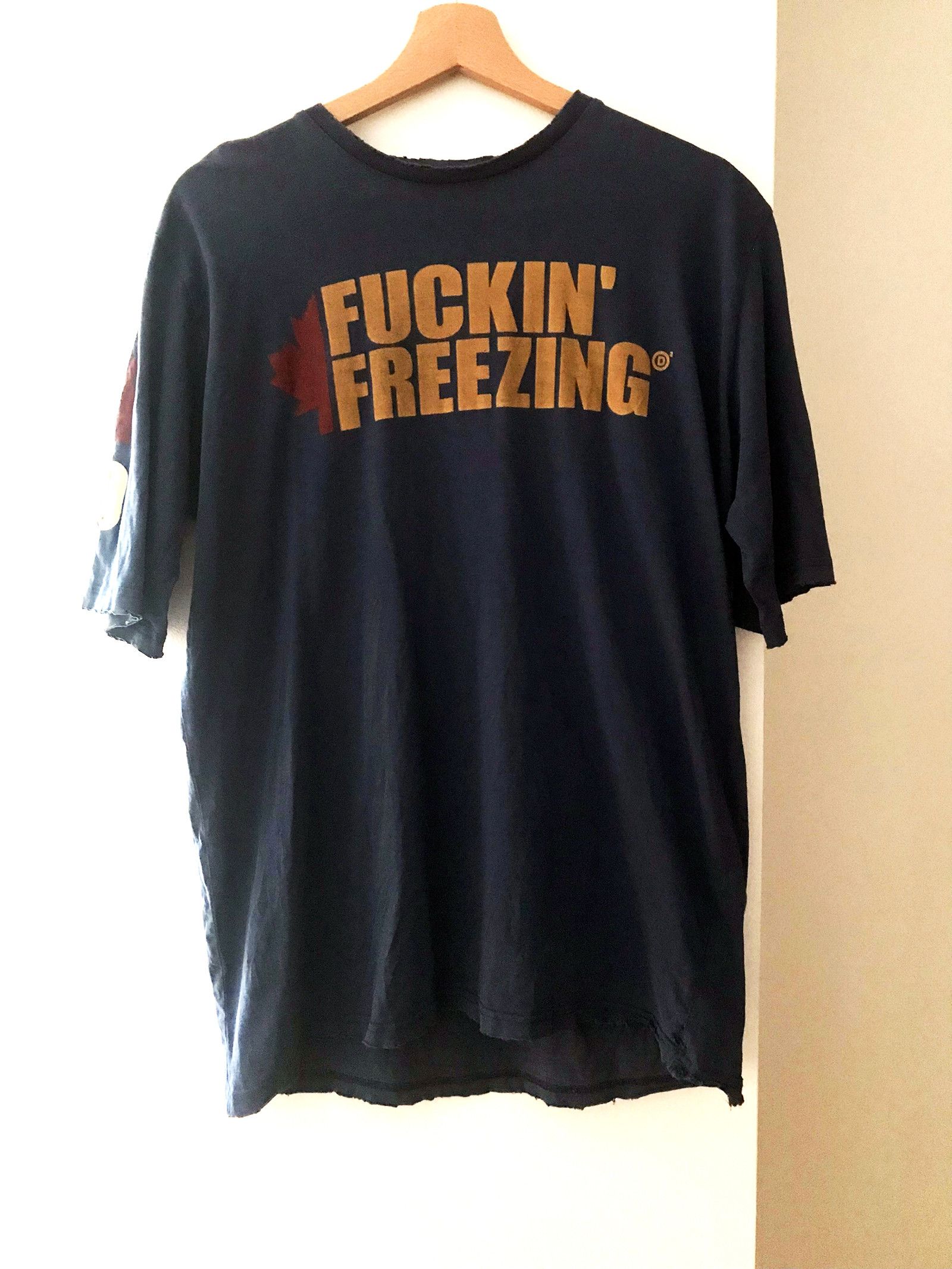Dsquared2 DSQUARED D2 FUCKIN' FREEZING T-SHIRT | Grailed