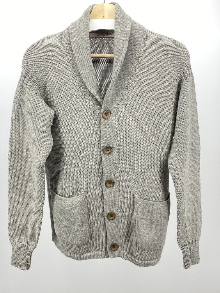 image of 45Rpm x Umii 908 Wool Cardigan in Grey, Men's (Size Small)