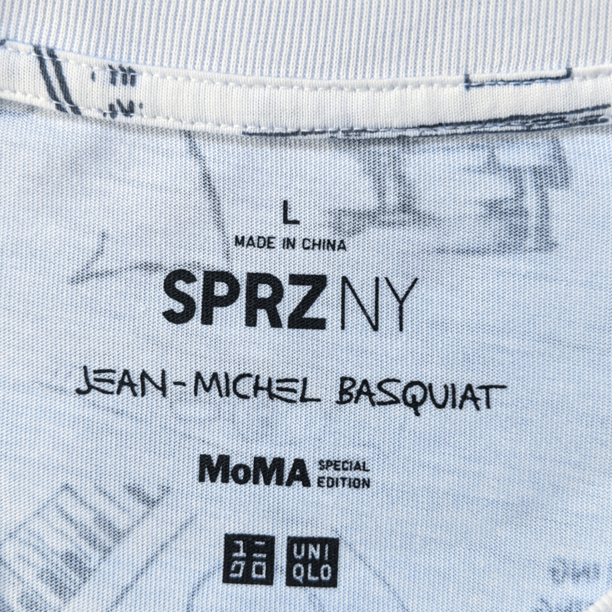 Jean-Michel Basquiat × MoMA Basquiat x Museum Modern Art Fullprint AOP Graffiti T shirt Size US M / EU 48-50 / 2 - 7 Thumbnail