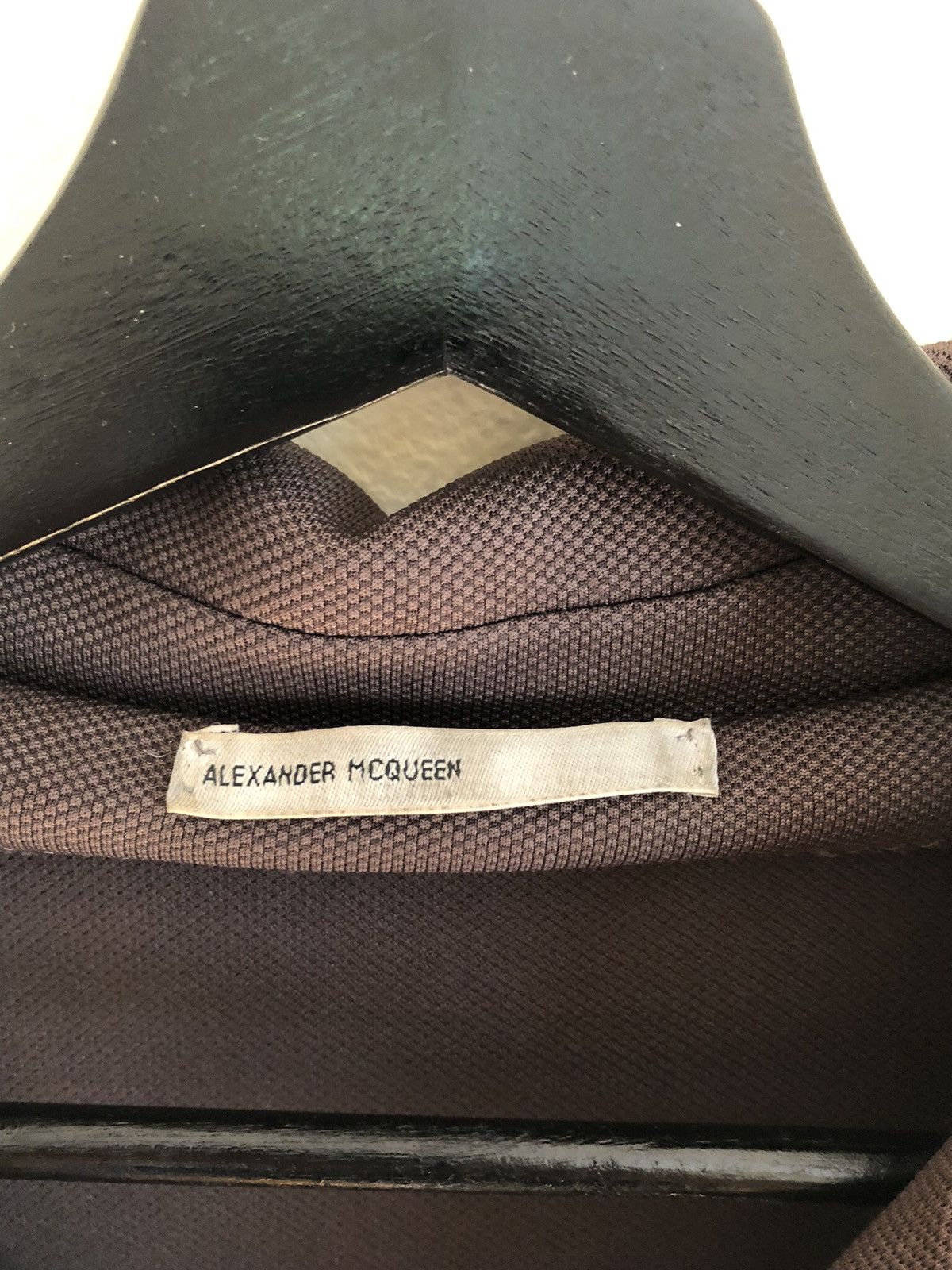 Alexander McQueen 90s Collared Purple/Brown Dress Size M / US 6-8 / IT 42-44 - 5 Thumbnail