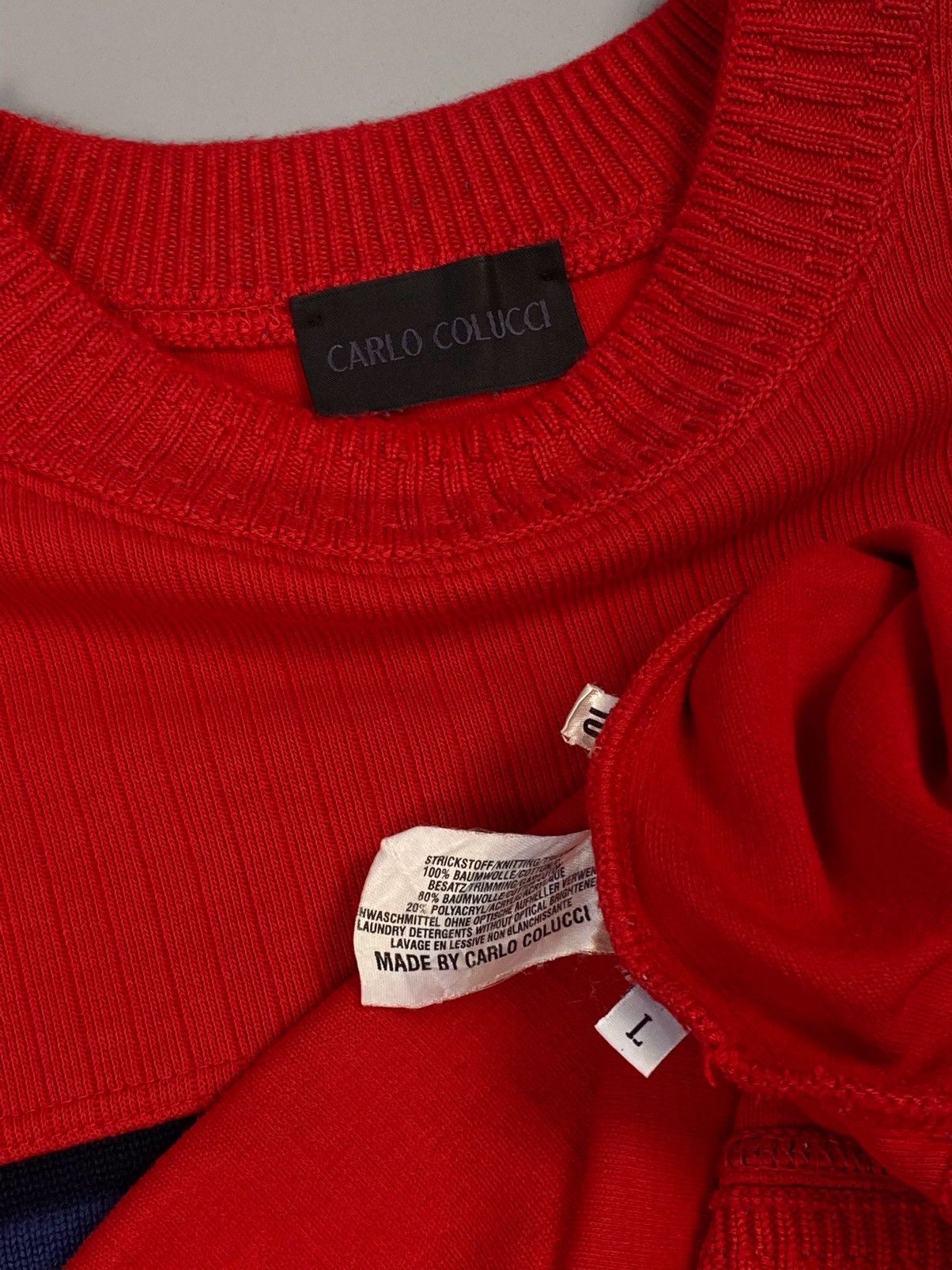 Carlo Colucci × Vintage Carlo Colucci sweater vintage Size US L / EU 52-54 / 3 - 6 Thumbnail