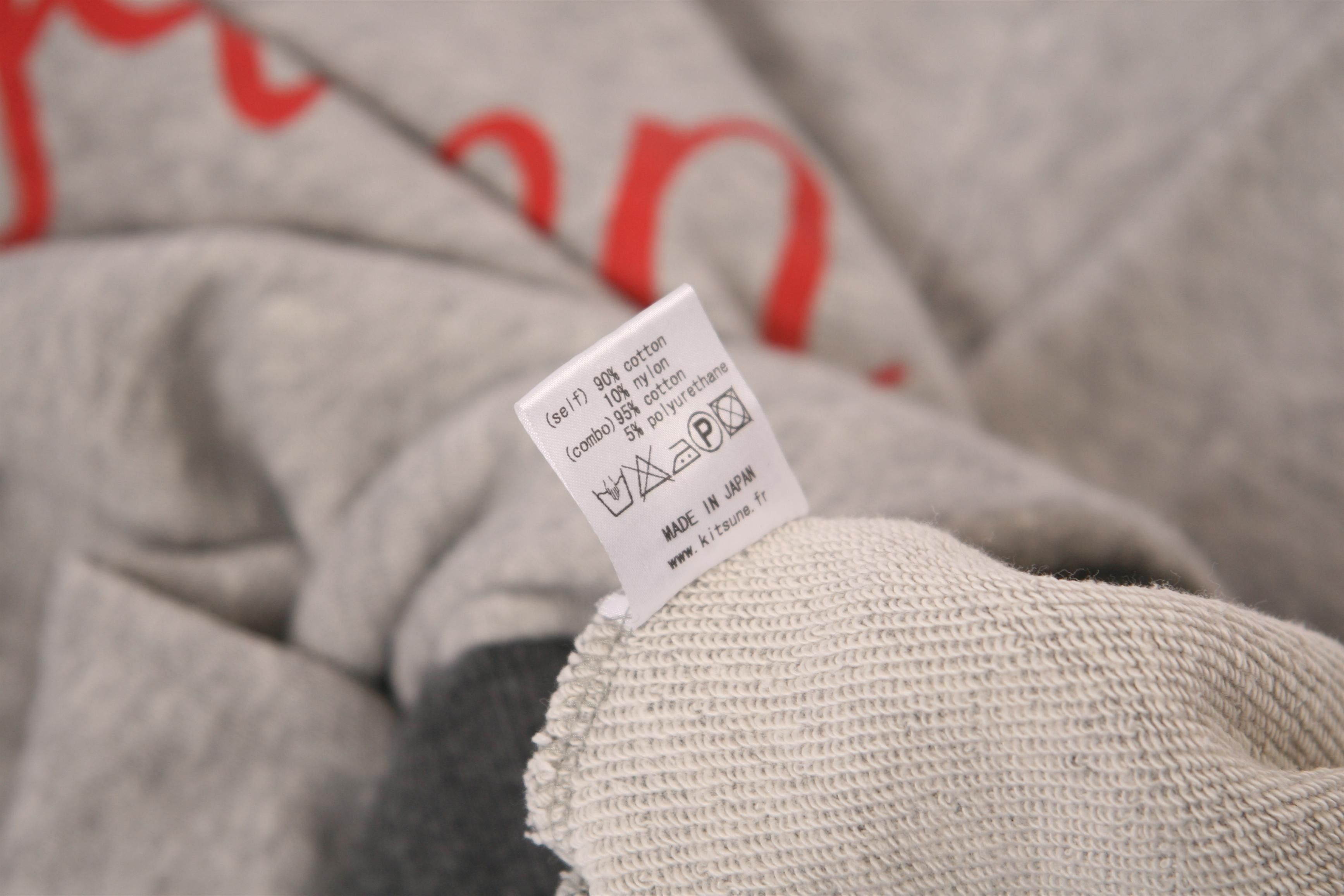 Maison Kitsune Maison Kitsune Parisien Cotton Blend Sweatshirt. Japan Made Size US S / EU 44-46 / 1 - 6 Thumbnail