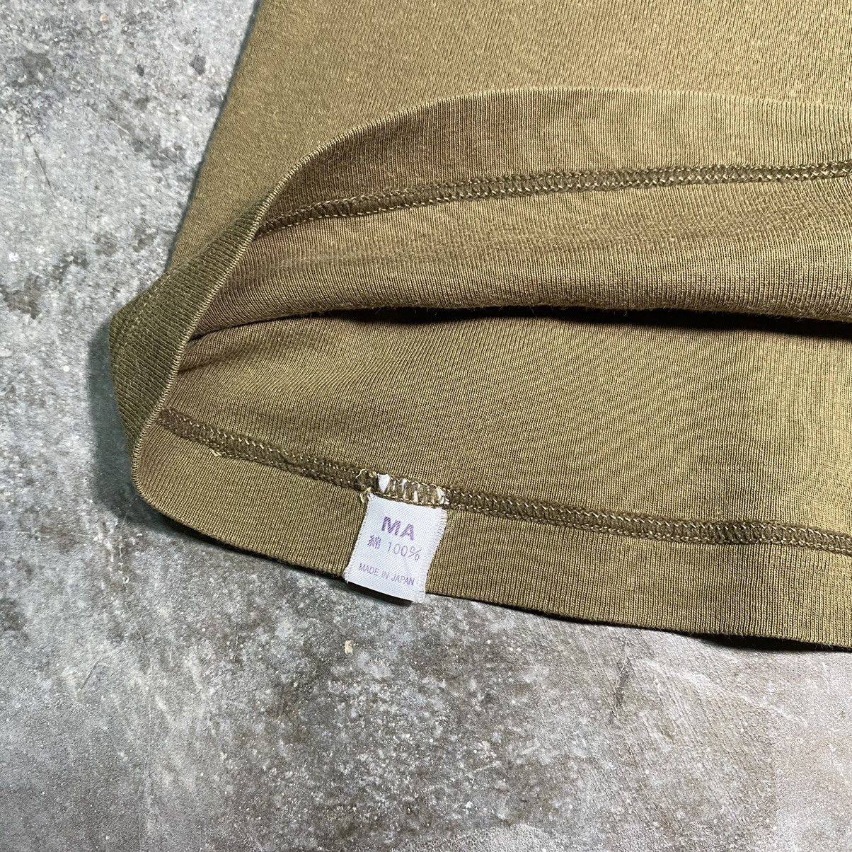 Helmut Lang × Vintage VINTAGE HELMUT LANG MADE IN JAPAN V NECK TSHIRT Size S / US 4 / IT 40 - 9 Thumbnail