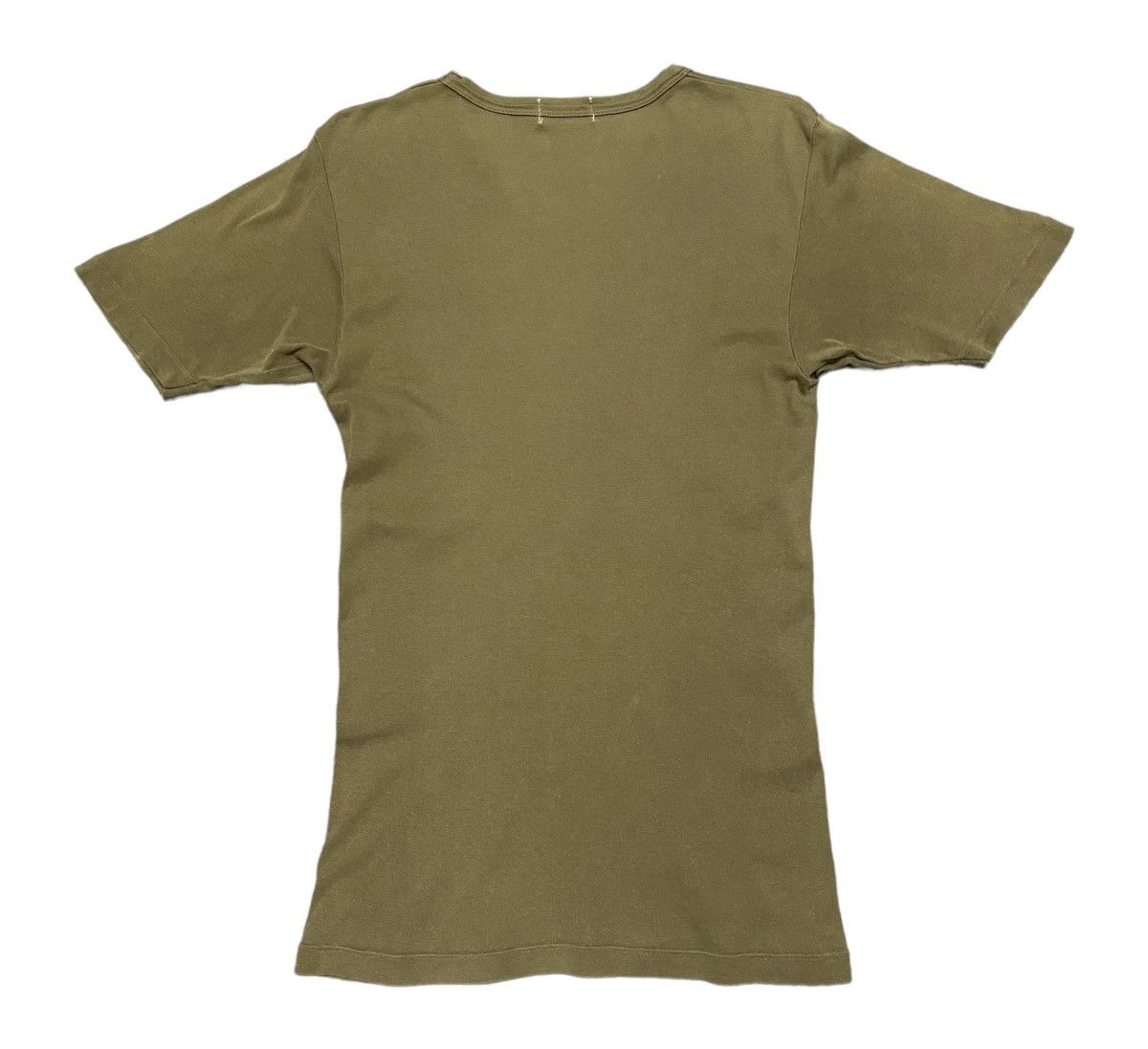 Helmut Lang × Vintage VINTAGE HELMUT LANG MADE IN JAPAN V NECK TSHIRT Size S / US 4 / IT 40 - 2 Thumbnail