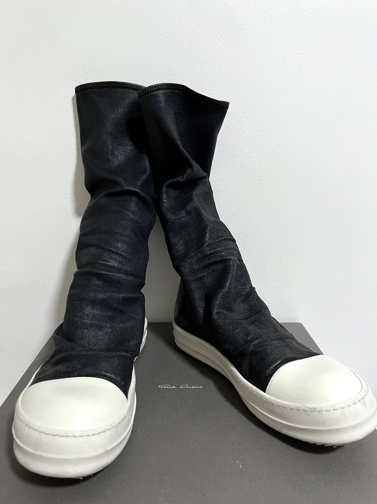 Rick Owens Rick Owens SS16 Cyclops Sock Sneakers | Grailed
