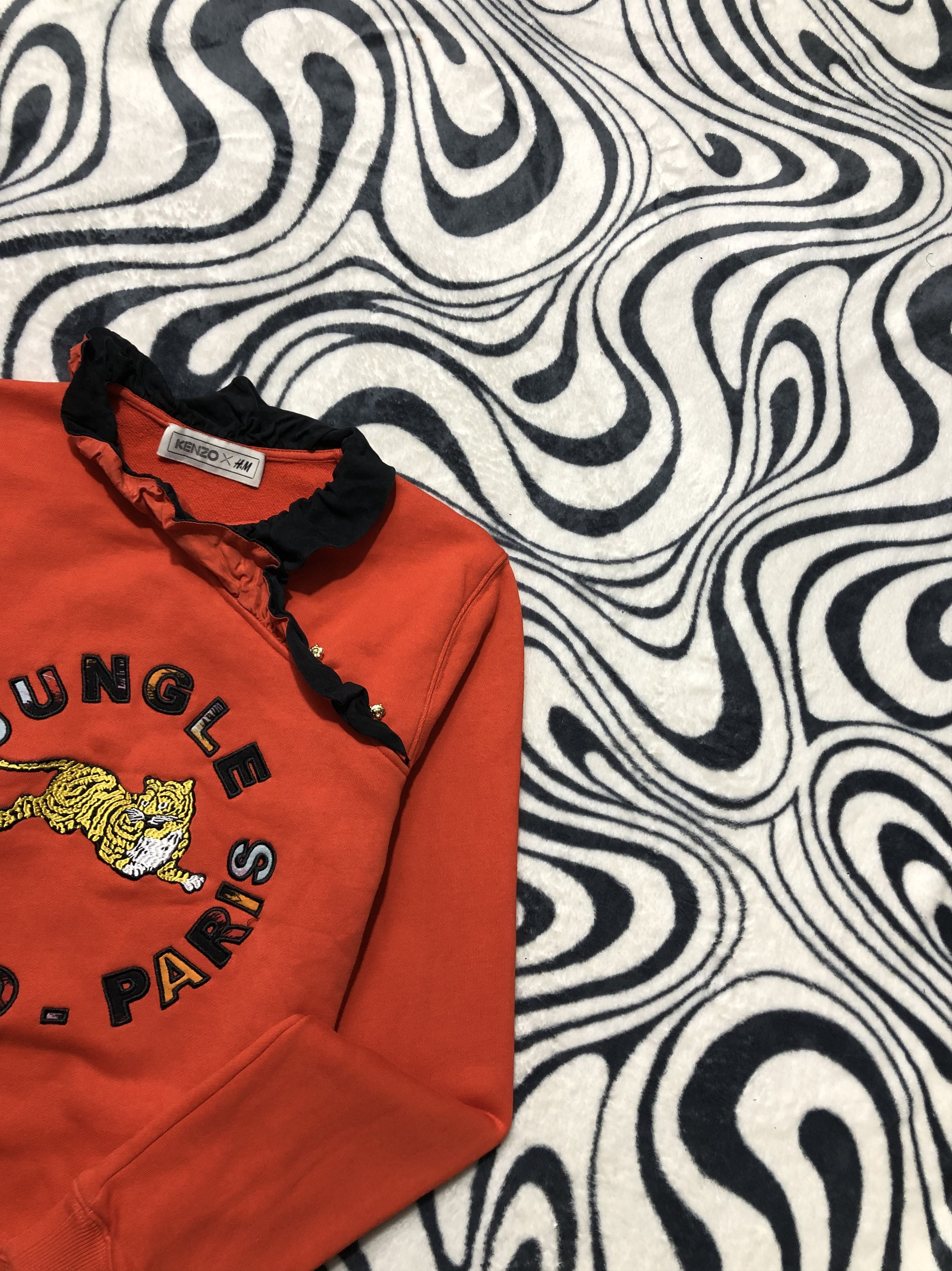 H&M Kenzo x H&M Womens Sweater Sweatshirt Size S / US 4 / IT 40 - 2 Thumbnail