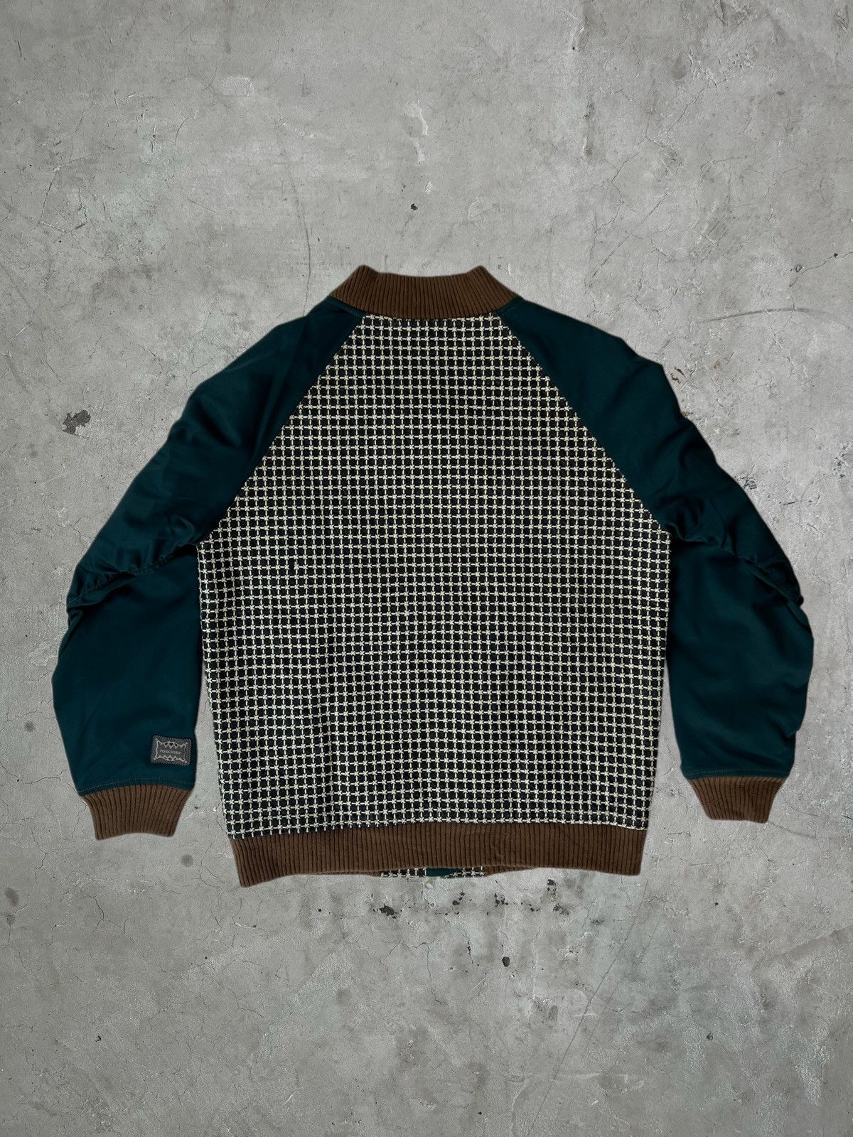 Vintage Mischief Japan Sashiko Stitch Bomber Jacket Size US M / EU 48-50 / 2 - 2 Thumbnail