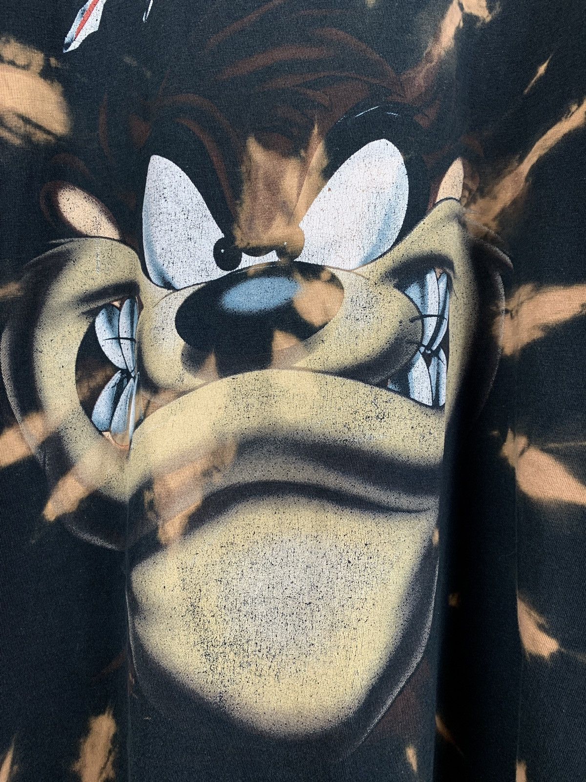 Cartoon Network 1998 Vintage Warner Bros Taz Tie Dye T-Shirt Size US M / EU 48-50 / 2 - 6 Thumbnail