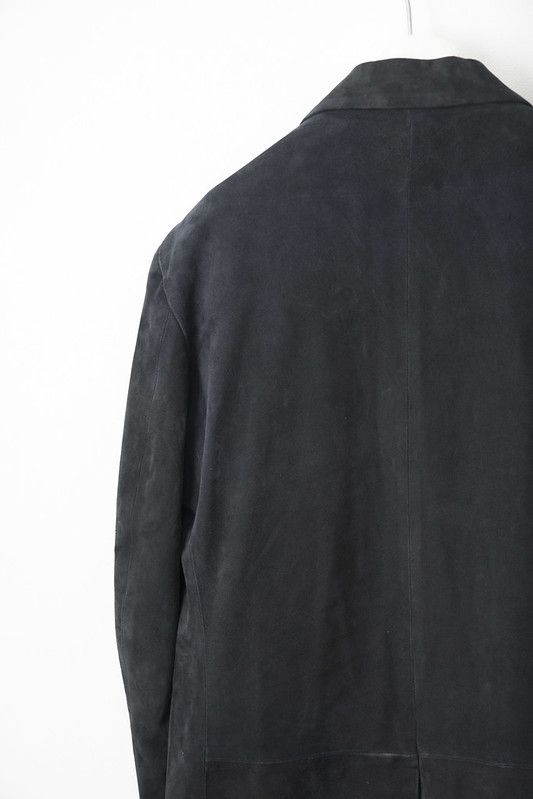 Helmut Lang Helmut Lang AW03-04 Archive Blue Suede Blazer Size US M / EU 48-50 / 2 - 4 Thumbnail