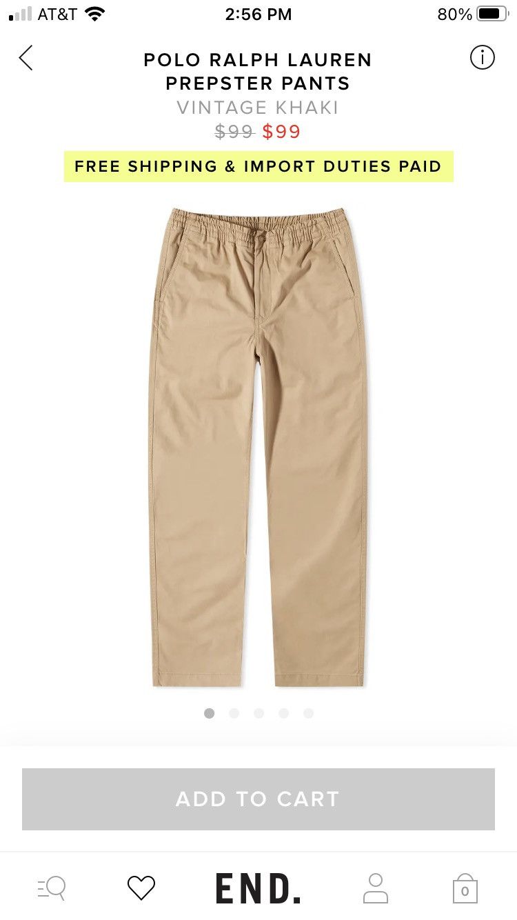 Ralph Lauren Polo Ralph Lauren Prepster Pants Size US 37 - 1 Thumbnail
