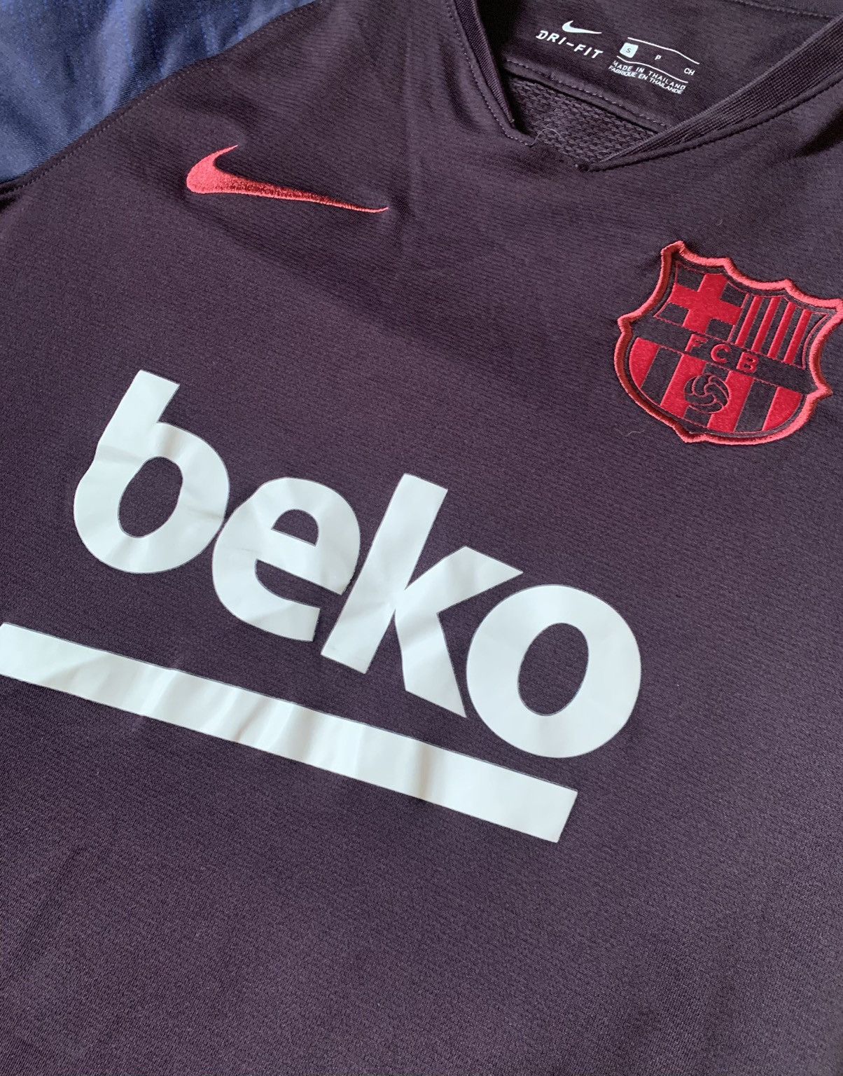 Nike Nike F.C Barcelona soccer jersey training t-shirt Size US S / EU 44-46 / 1 - 4 Thumbnail