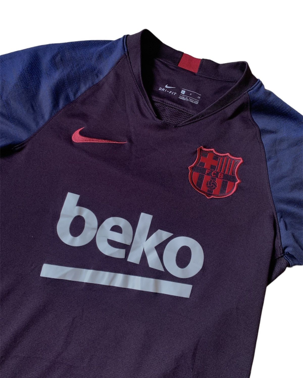 Nike Nike F.C Barcelona soccer jersey training t-shirt Size US S / EU 44-46 / 1 - 3 Thumbnail