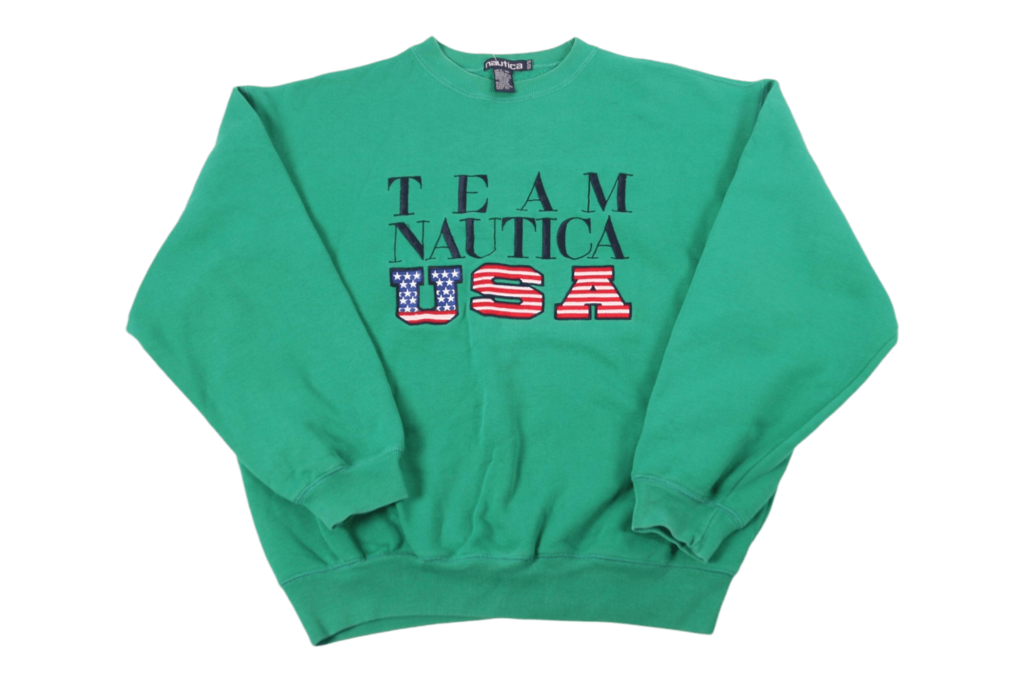 Nautica 🔥🔥🔥 Nautica USA Team Big Logo Baggy Rugged Sweatshirt Size US XL / EU 56 / 4 - 1 Thumbnail