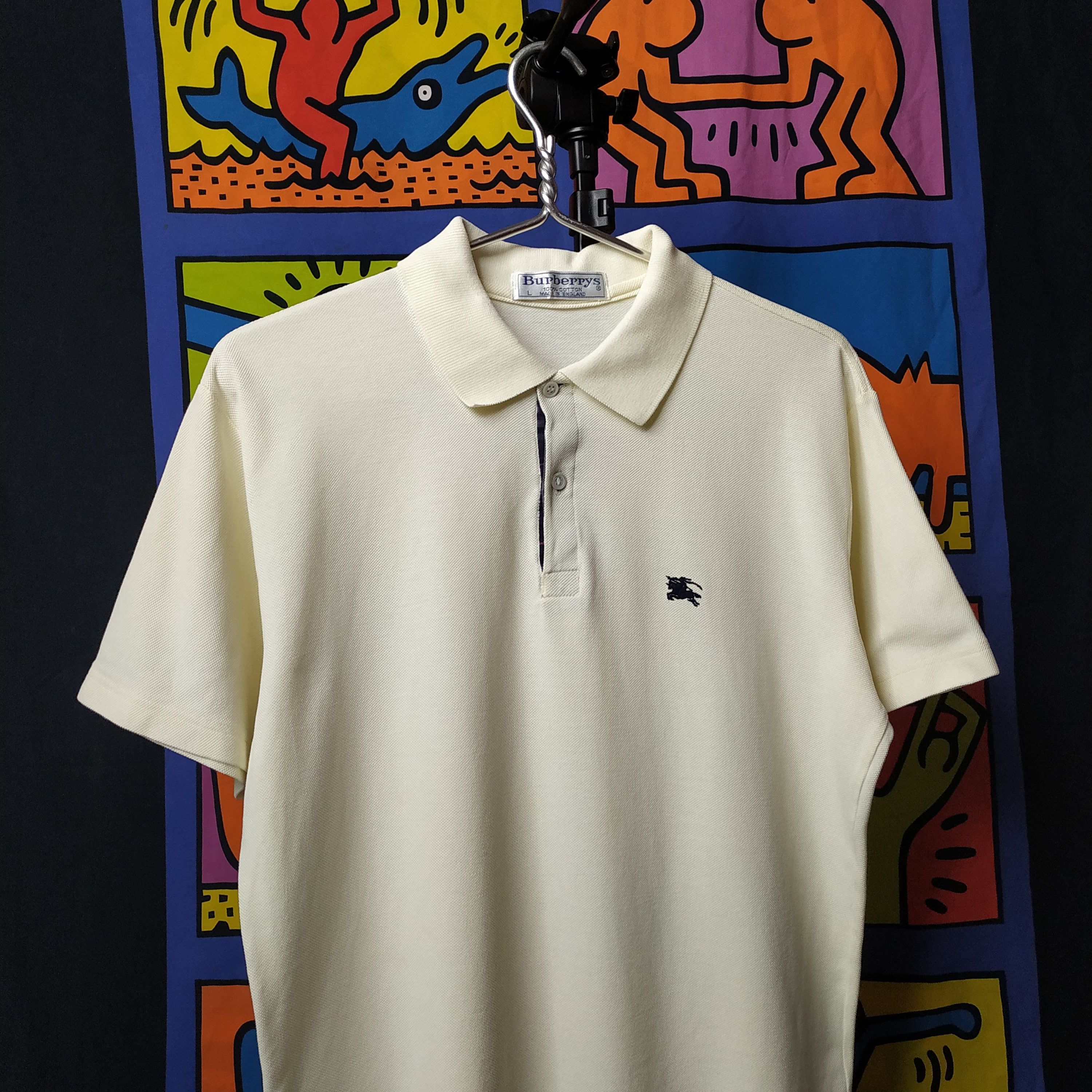 Burberry × Vintage BURBERRYS vintage Tshirt polo Size US L / EU 52-54 / 3 - 2 Thumbnail