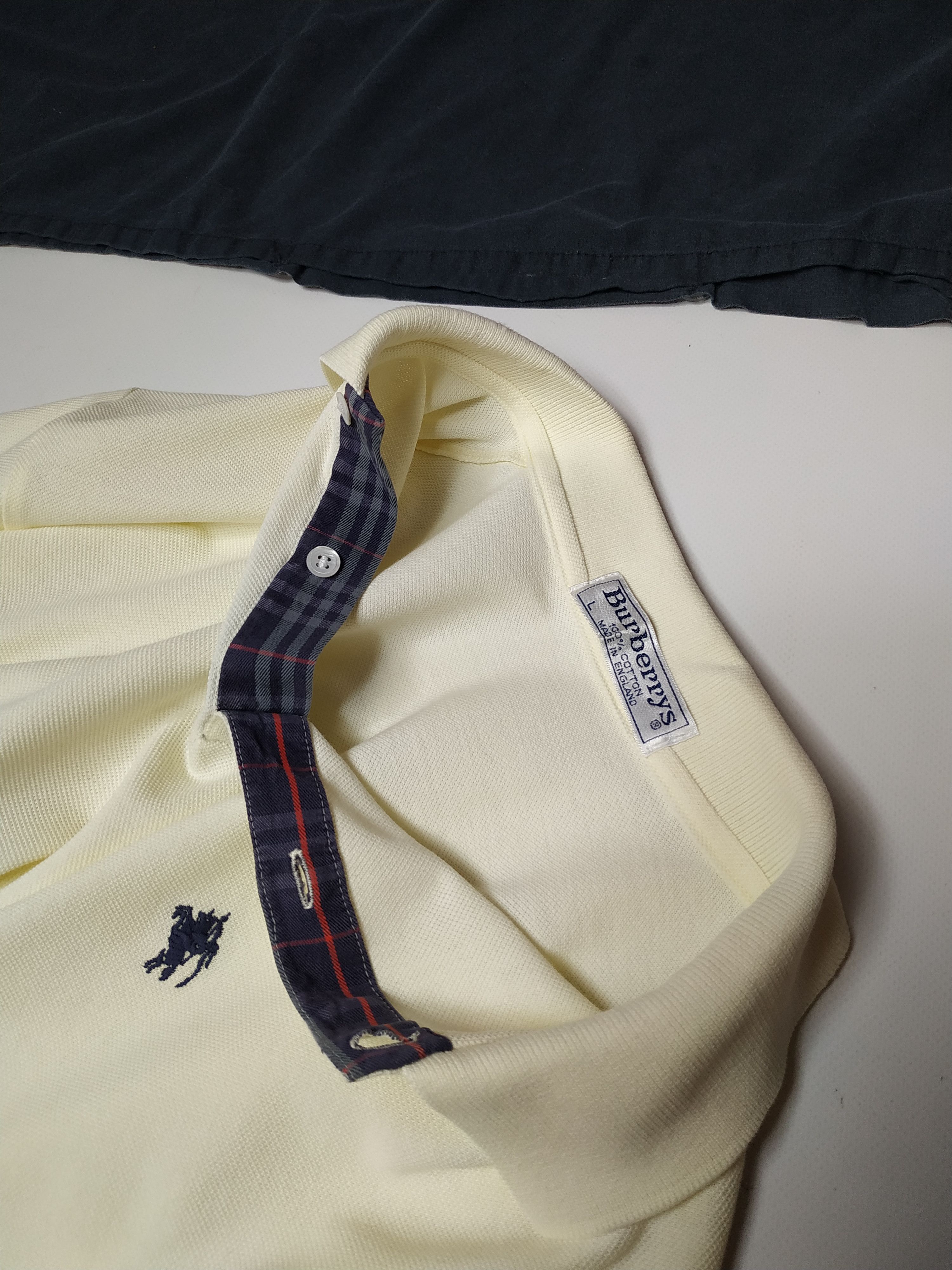 Burberry × Vintage BURBERRYS vintage Tshirt polo Size US L / EU 52-54 / 3 - 8 Thumbnail