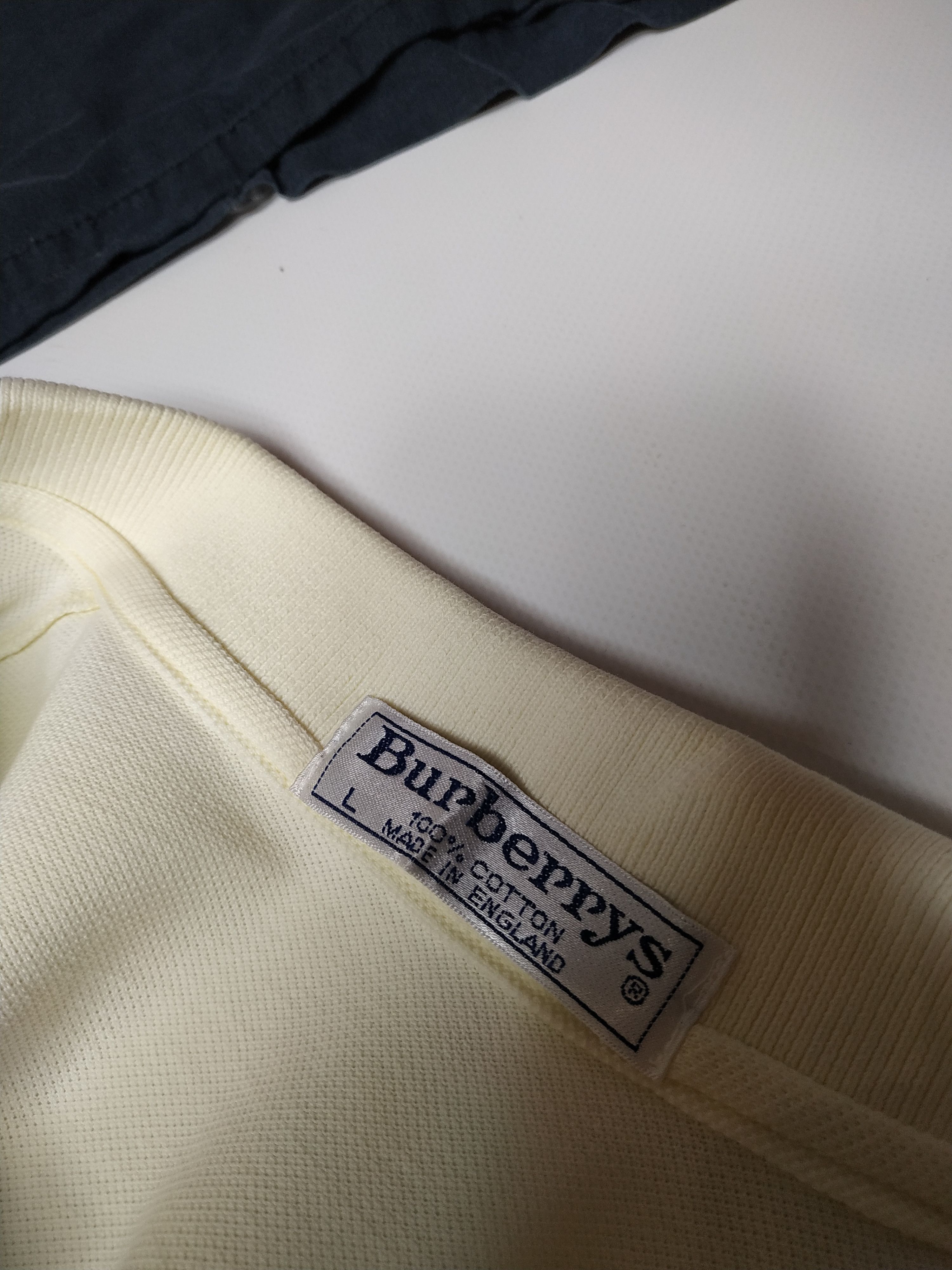 Burberry × Vintage BURBERRYS vintage Tshirt polo Size US L / EU 52-54 / 3 - 9 Thumbnail
