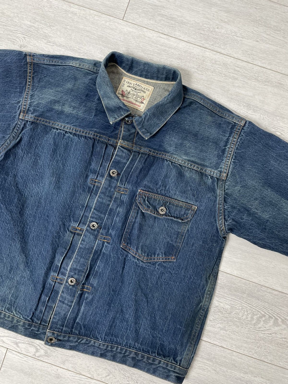 Denim Classics – Denim Jackets: LEVIS Lot 213 denim jacket (LVC)