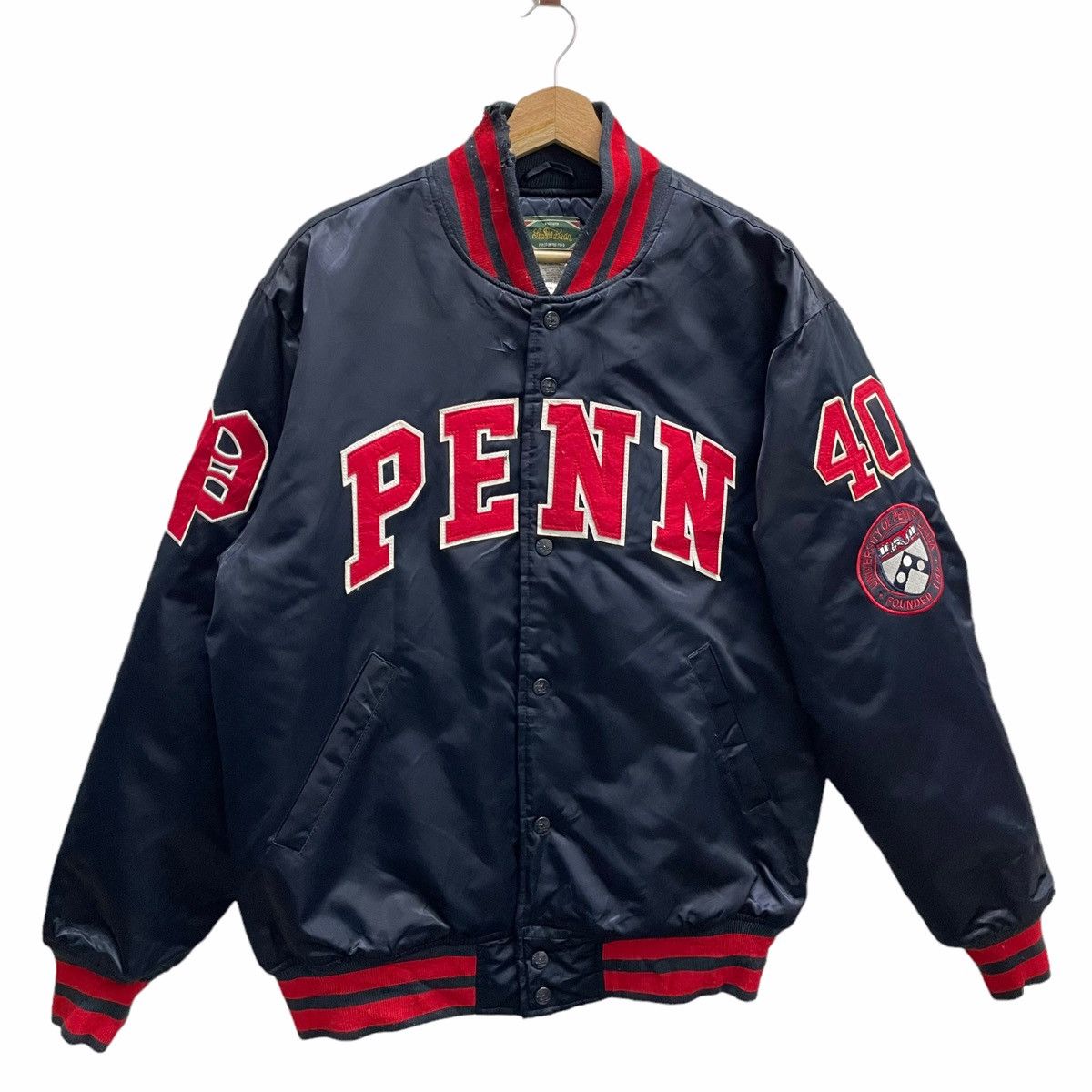 Other 💥UNIVERSITY PENNSYLVANIA COLLEGE VARSITY JACKET Size US L / EU 52-54 / 3 - 2 Thumbnail