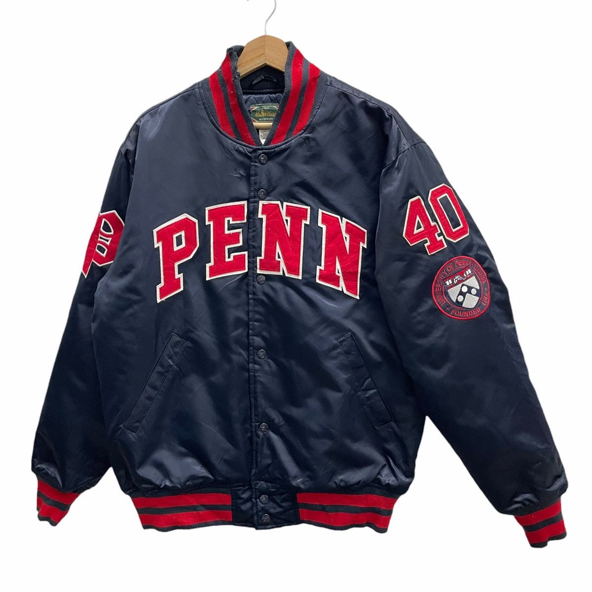 Other 💥UNIVERSITY PENNSYLVANIA COLLEGE VARSITY JACKET Size US L / EU 52-54 / 3 - 3 Thumbnail
