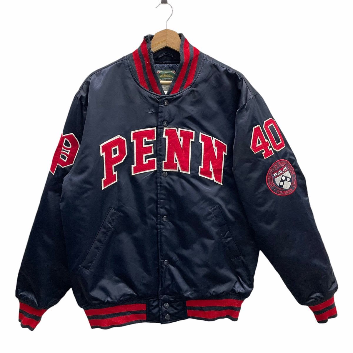 Other 💥UNIVERSITY PENNSYLVANIA COLLEGE VARSITY JACKET Size US L / EU 52-54 / 3 - 1 Thumbnail