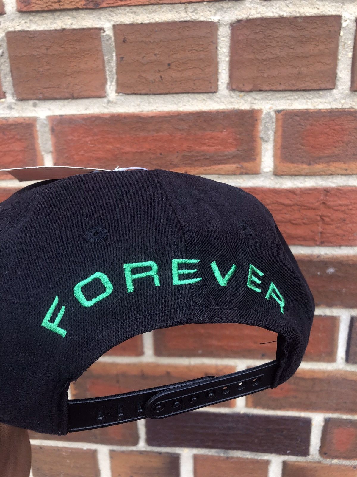 DC Comics × Vintage Vintage 90s Batman Forever Batman The Riddler Snapback NWT Size ONE SIZE - 4 Thumbnail