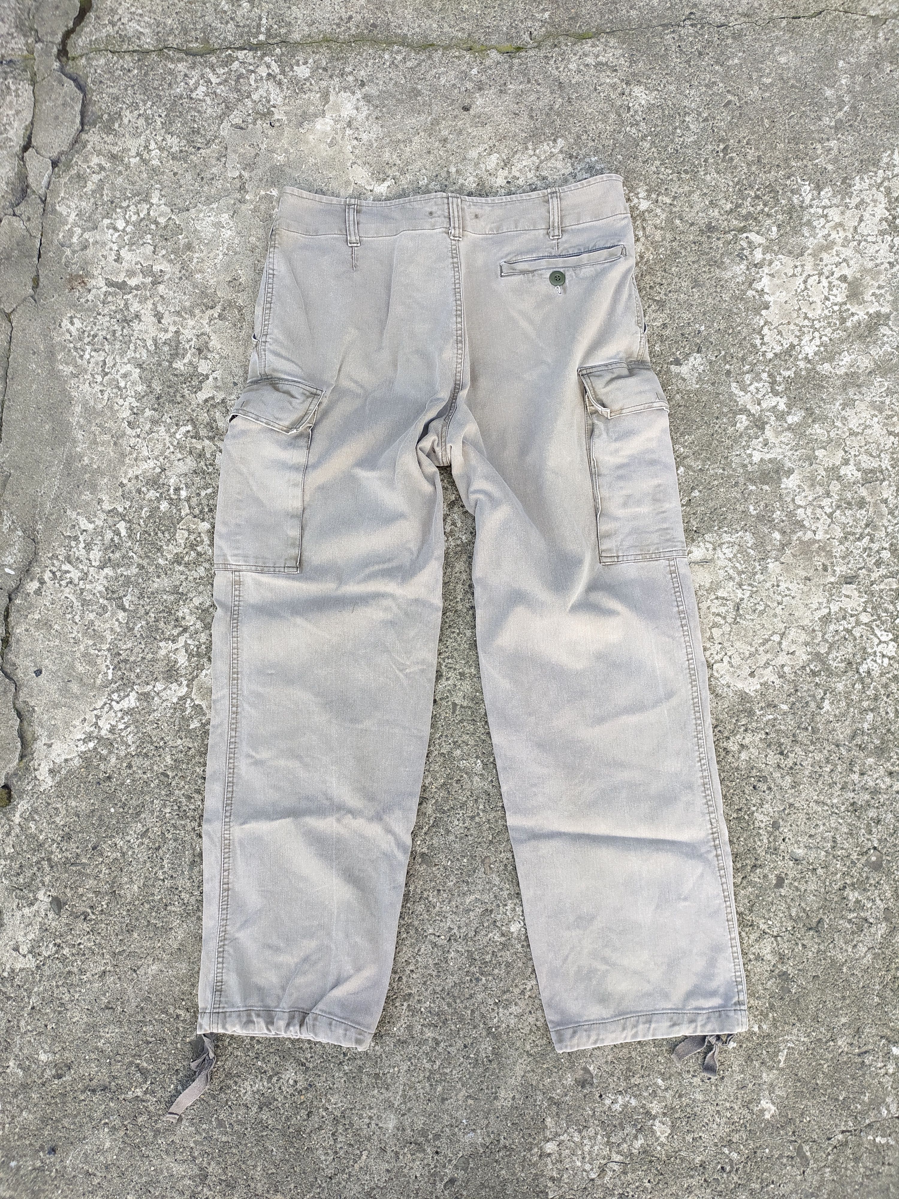 Vintage Washed military cargo pants Size US 34 / EU 50 - 3 Thumbnail