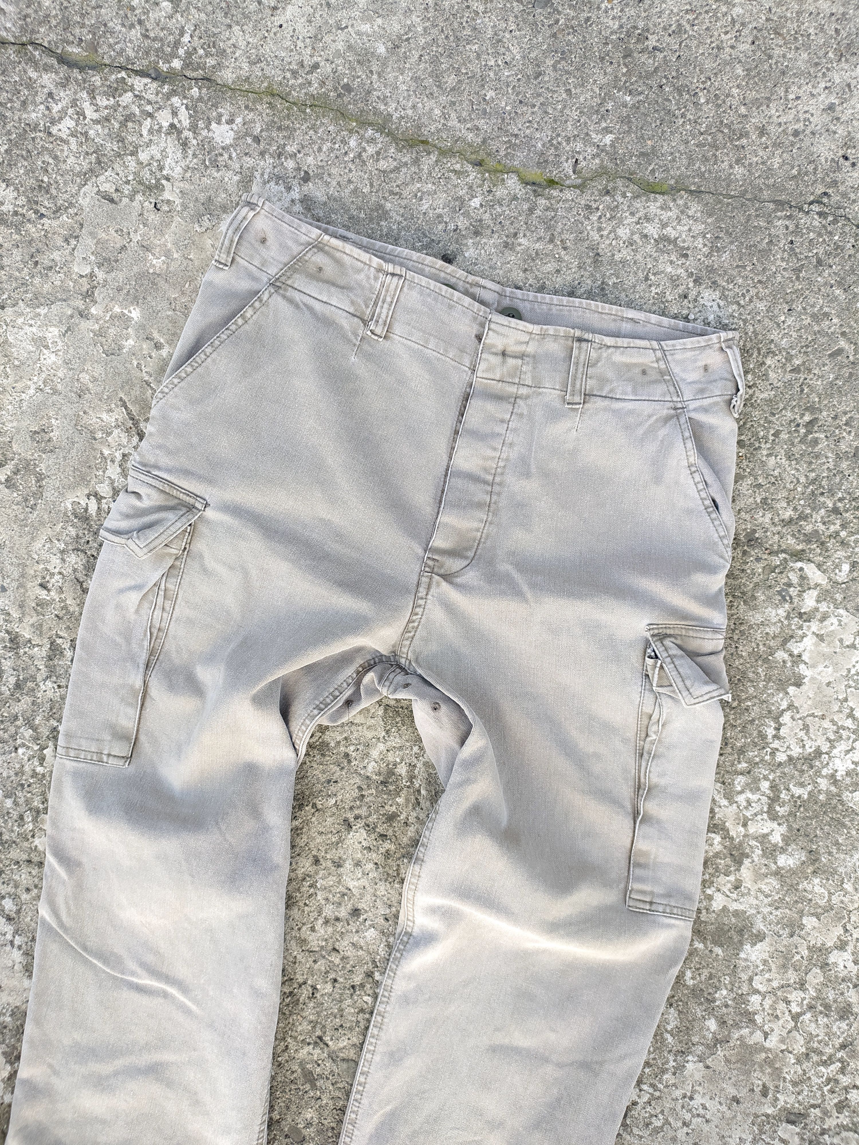 Vintage Washed military cargo pants Size US 34 / EU 50 - 4 Thumbnail