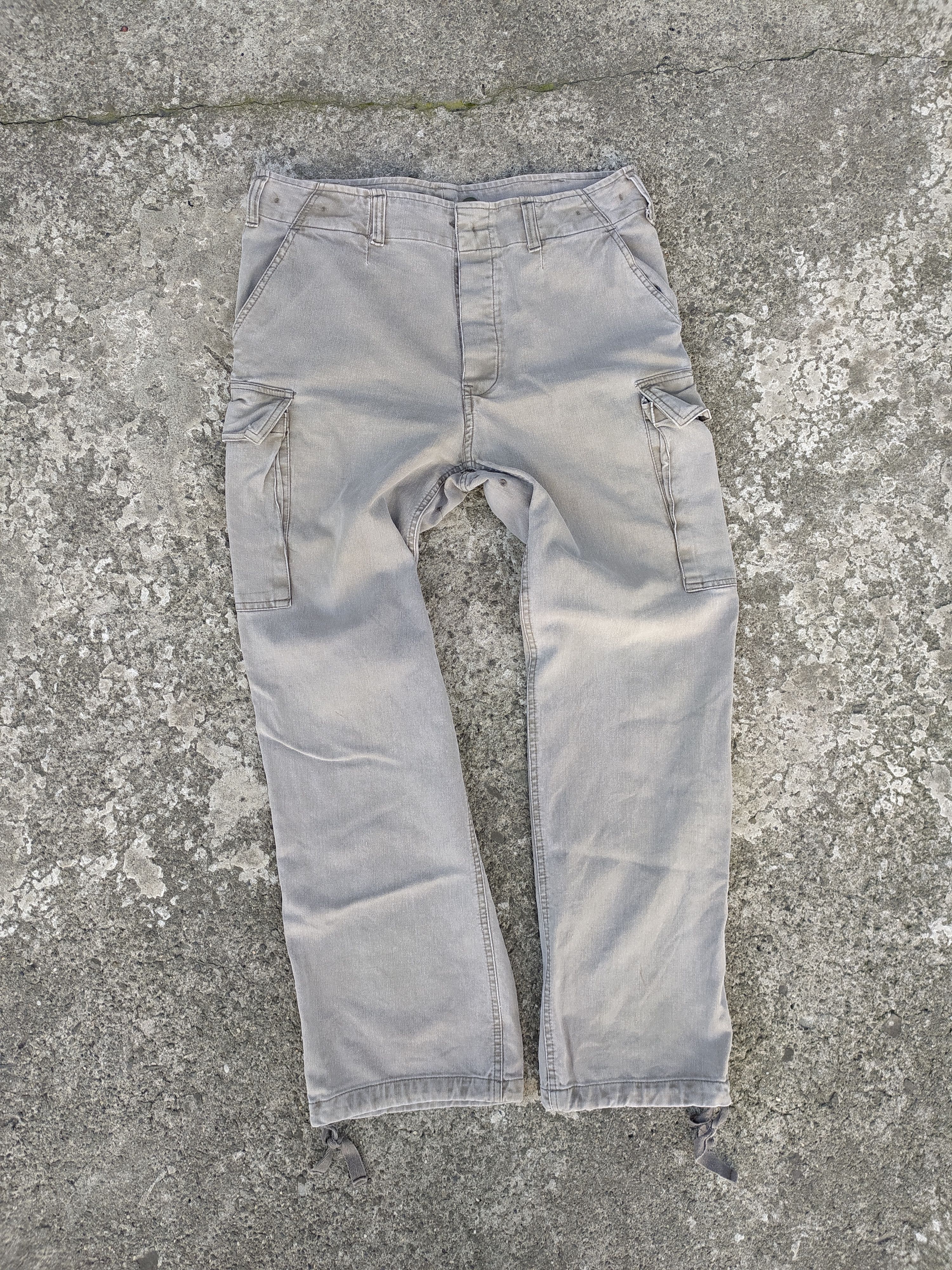 Vintage Washed military cargo pants Size US 34 / EU 50 - 2 Thumbnail