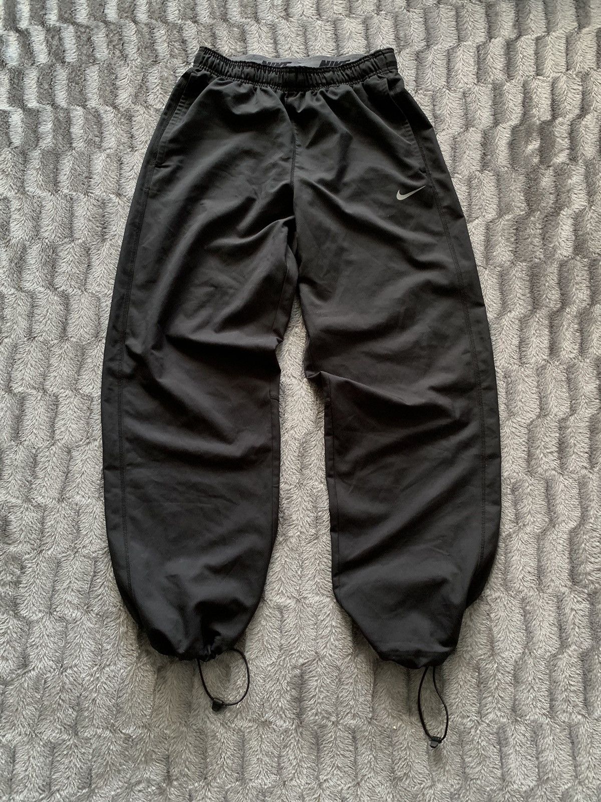 Nike Nike Baggy Swoosh pants drill | Grailed