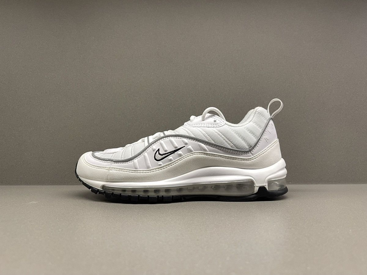 Reflective Silver 98 Air Max White Nike Air Max 98 White Reflect