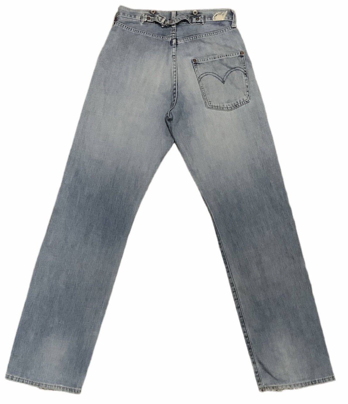 Very Rare Vintage Levis LVC 201xx Single Pocket Denim 1990s
