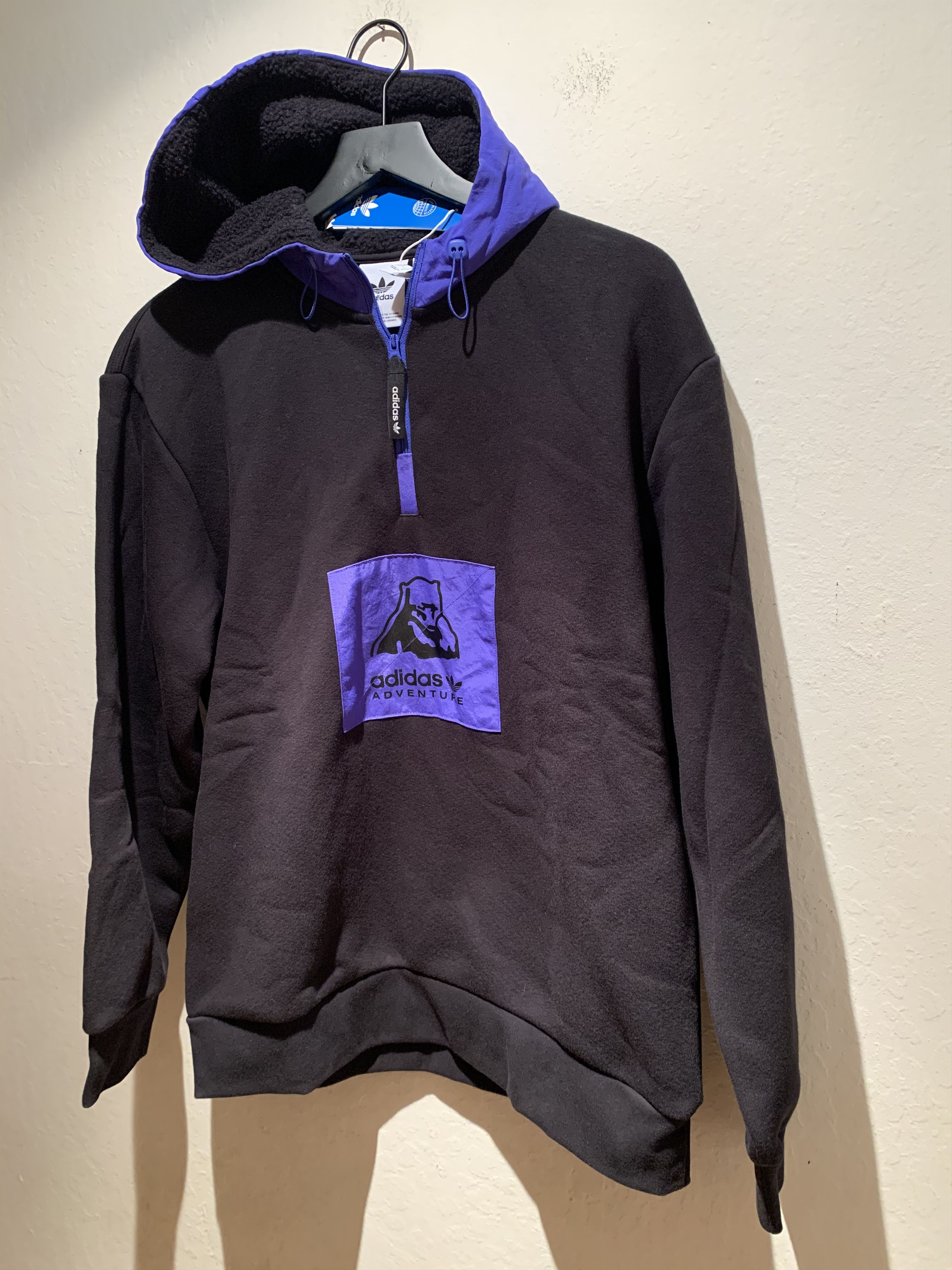 *RARE* New Adidas Adventure 1/3 Zip Fleece Hoodie - S/M