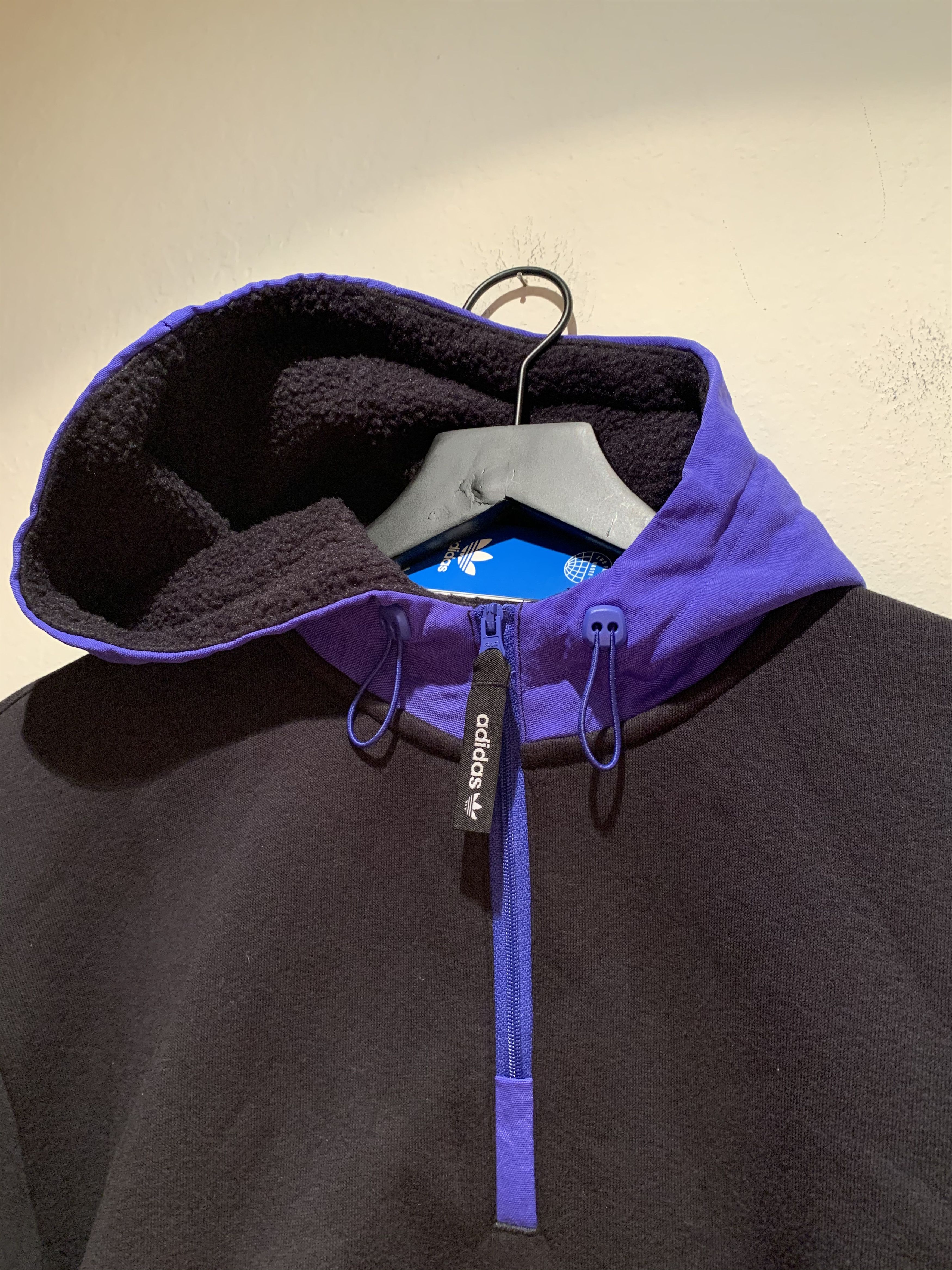 *RARE* New Adidas Adventure 1/3 Zip Fleece Hoodie - S/M