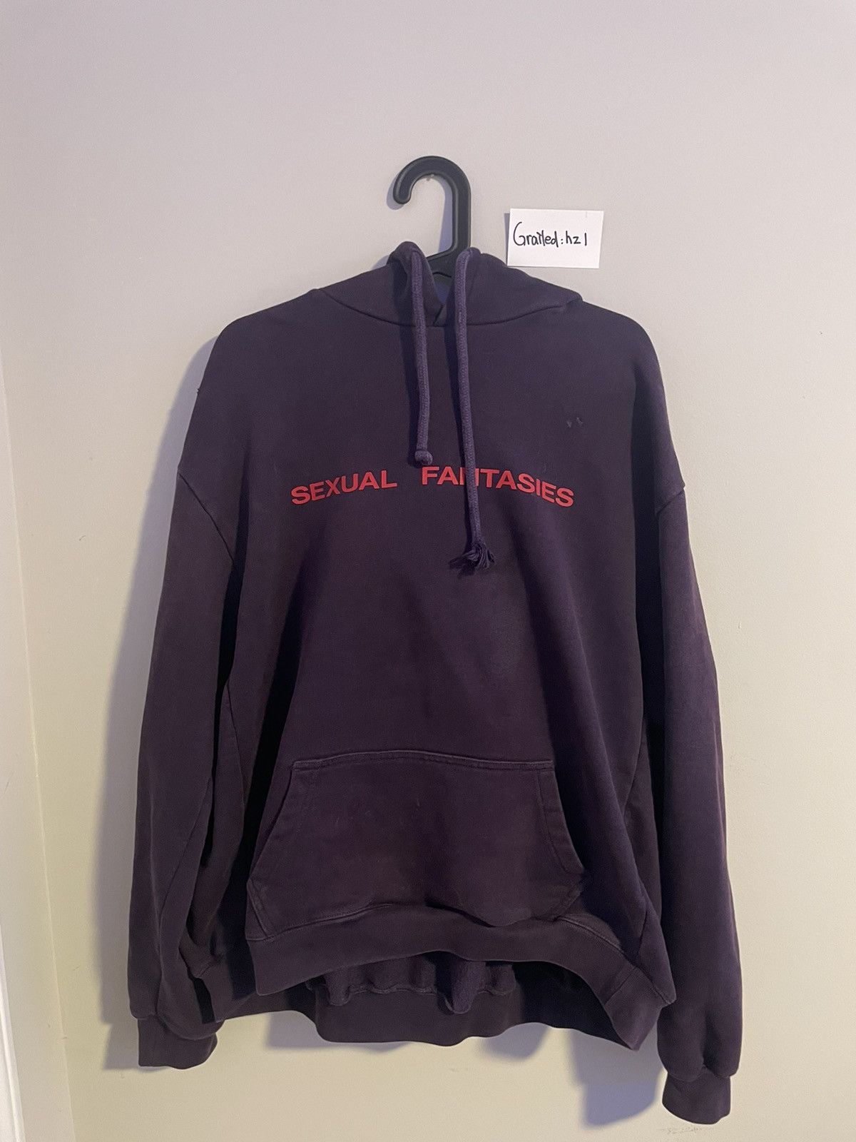 Vetements VETEMENTS Sexual Fantasies Hoodie | Grailed