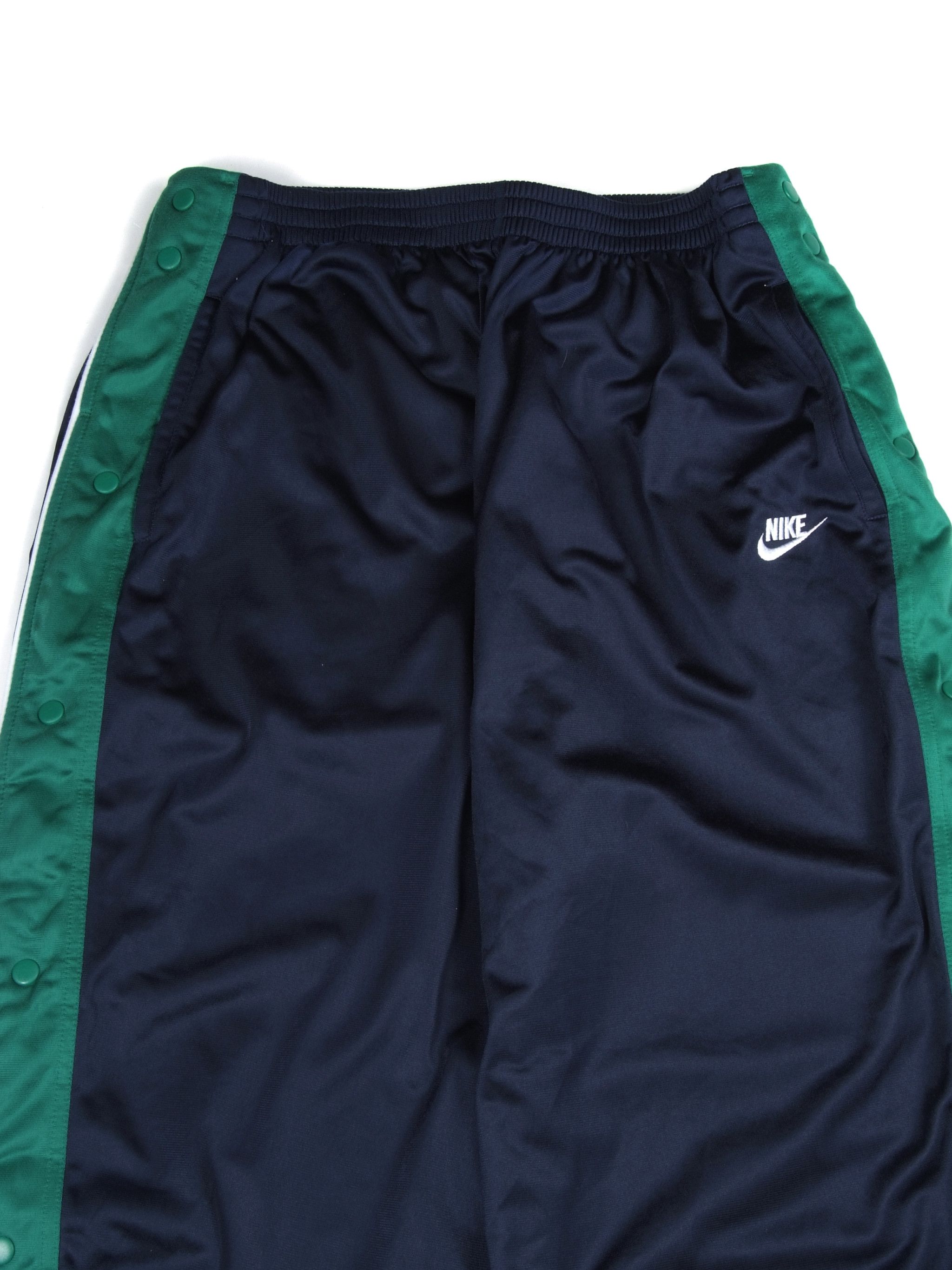 Nike × Vintage Vintage 90's RaRe Nike Button Up Side Track Pants XXL Size US 38 / EU 54 - 4 Thumbnail