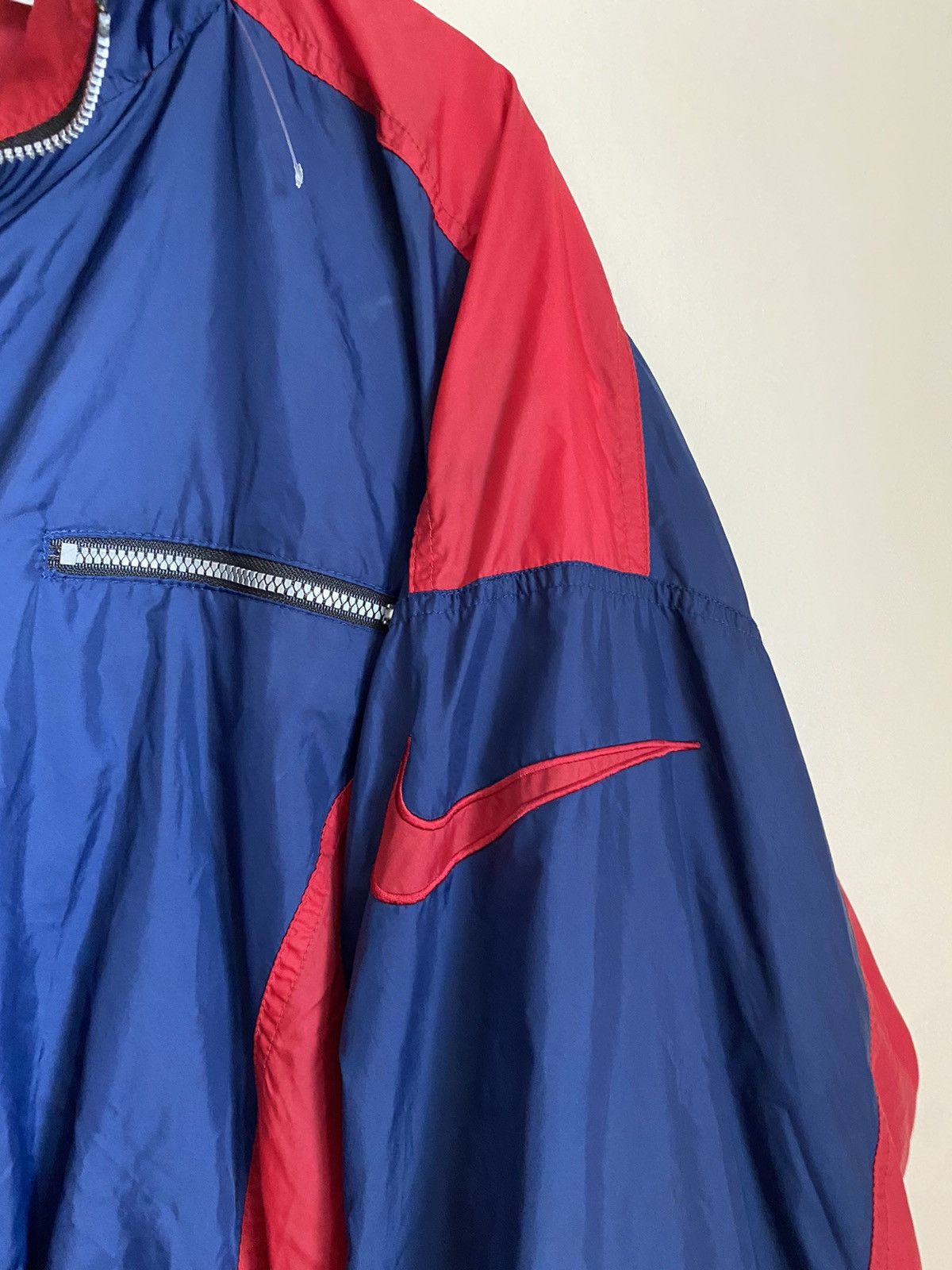 Nike × Vintage Vintage 90s Nike track jacket Size US XXL / EU 58 / 5 - 5 Thumbnail