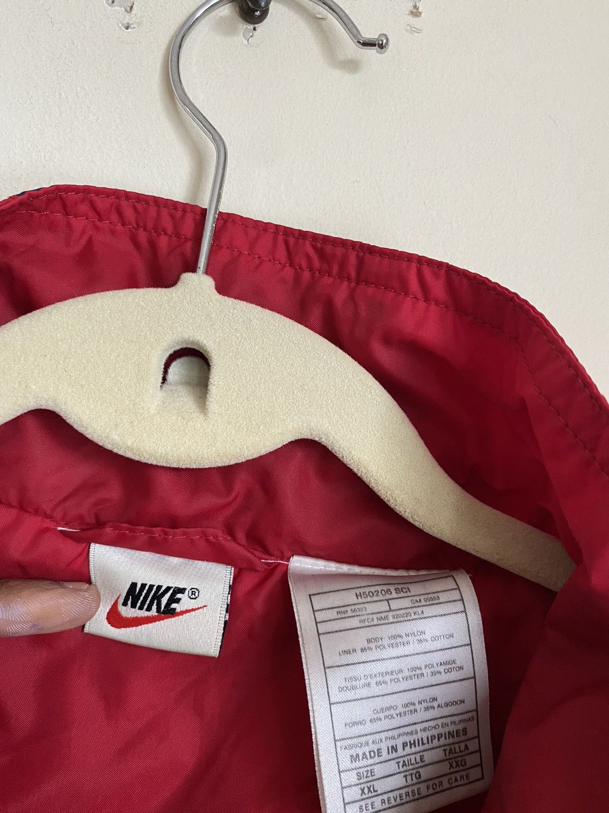 Nike × Vintage Vintage 90s Nike track jacket Size US XXL / EU 58 / 5 - 3 Thumbnail