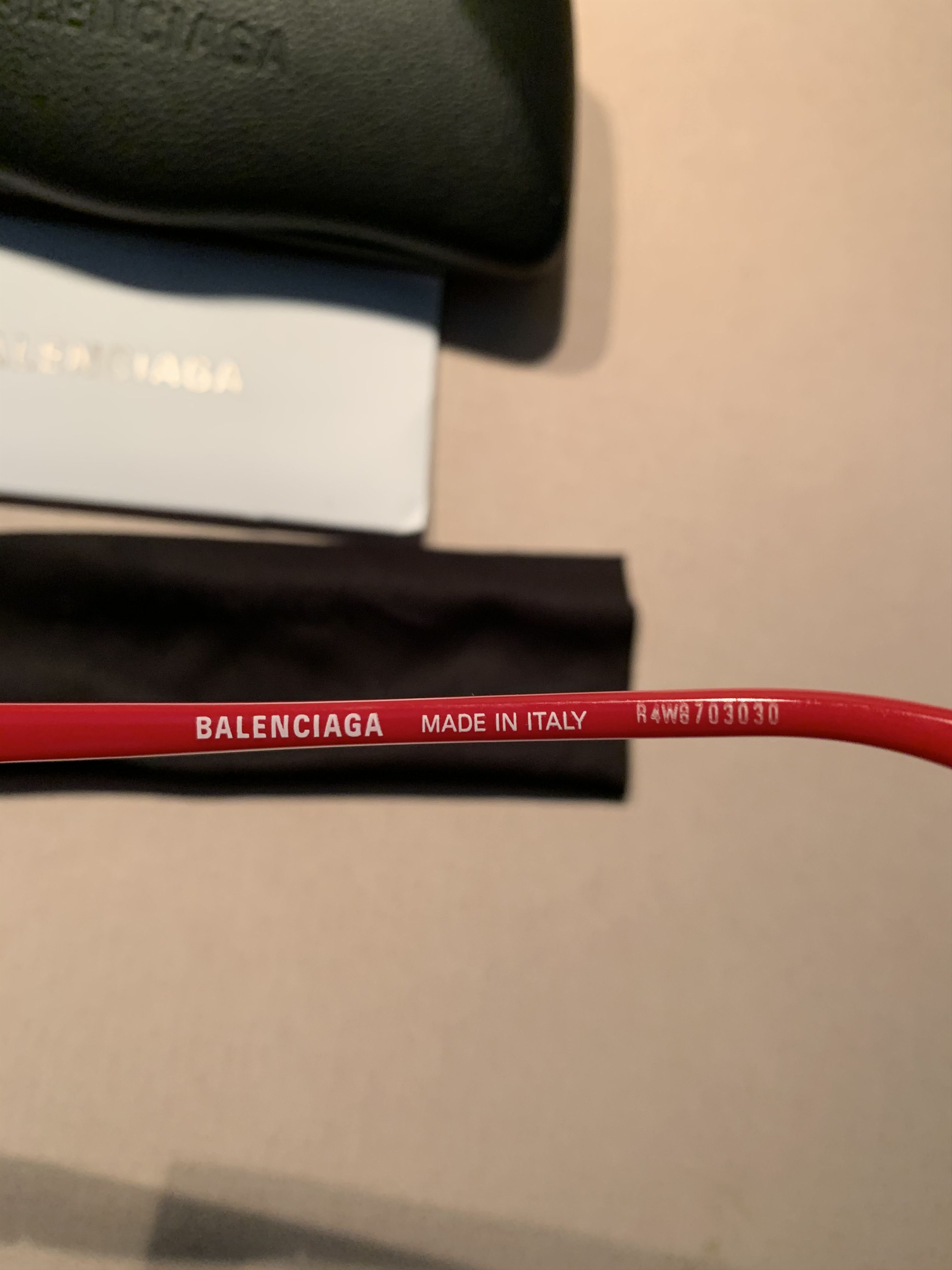 Balenciaga × Designer *RARE* New Balenciaga Top Logo Sunglasses Size ONE SIZE - 5 Thumbnail