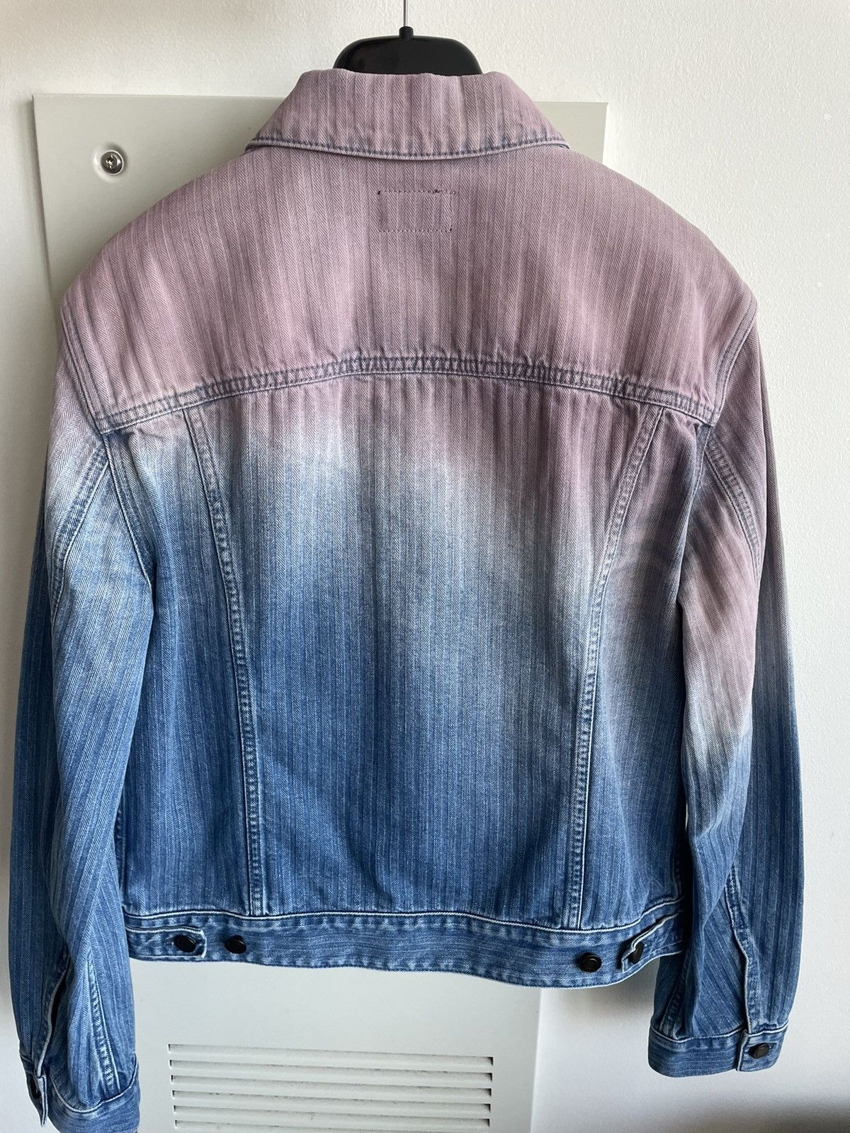 Hedi Slimane × Saint Laurent Paris × Yves Saint Laurent $2k Rare Super Runway Limited Edition Skinny Denim Jacket Size US M / EU 48-50 / 2 - 16 Thumbnail
