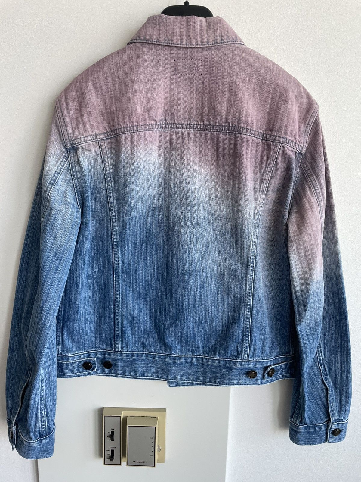 Hedi Slimane × Saint Laurent Paris × Yves Saint Laurent $2k Rare Super Runway Limited Edition Skinny Denim Jacket Size US M / EU 48-50 / 2 - 15 Thumbnail