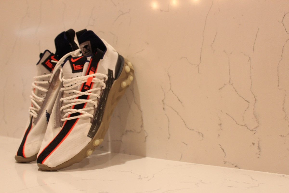 Nike Ispa React Low Summit White Grailed